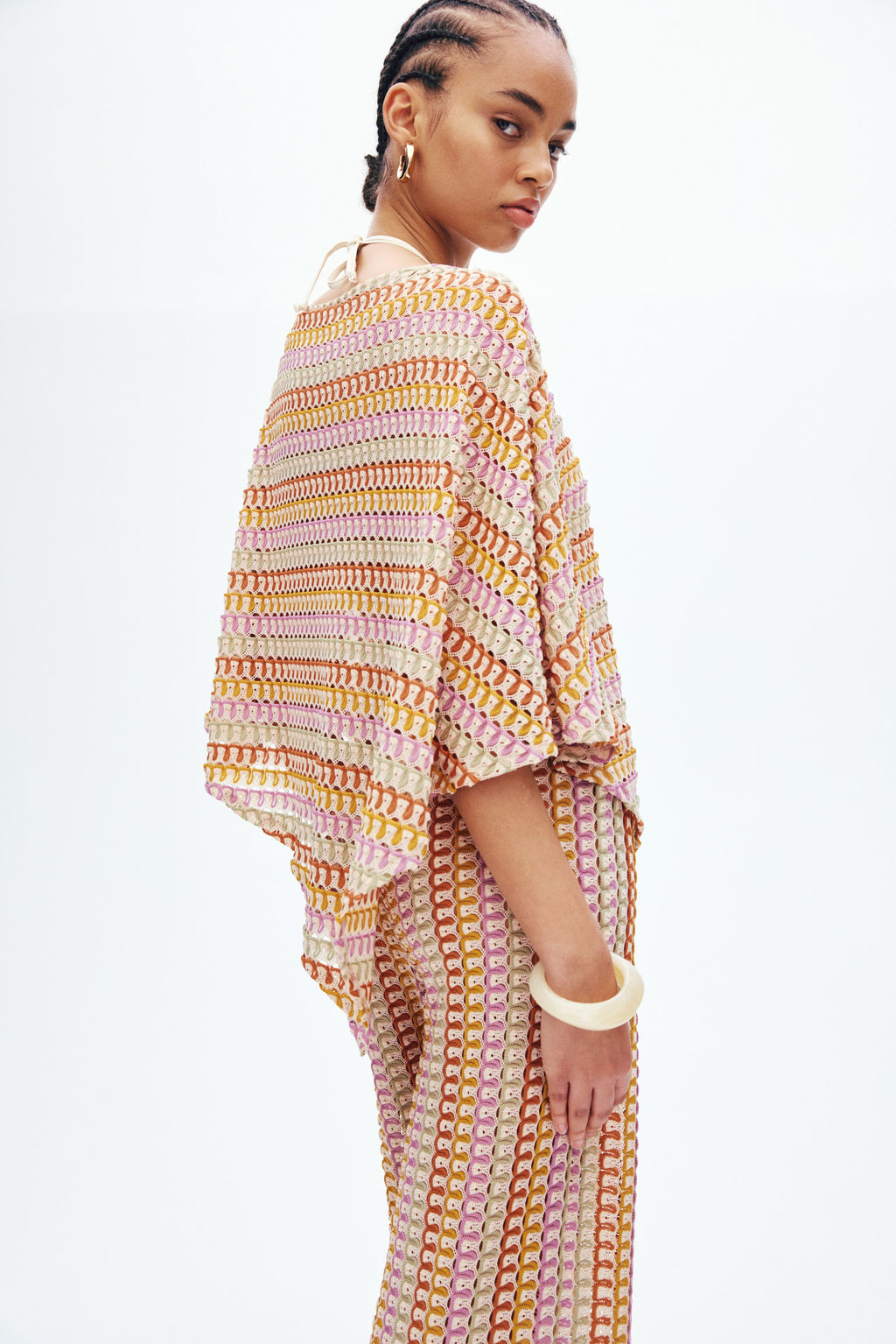 Top capa efecto crochet - H&m фото 5