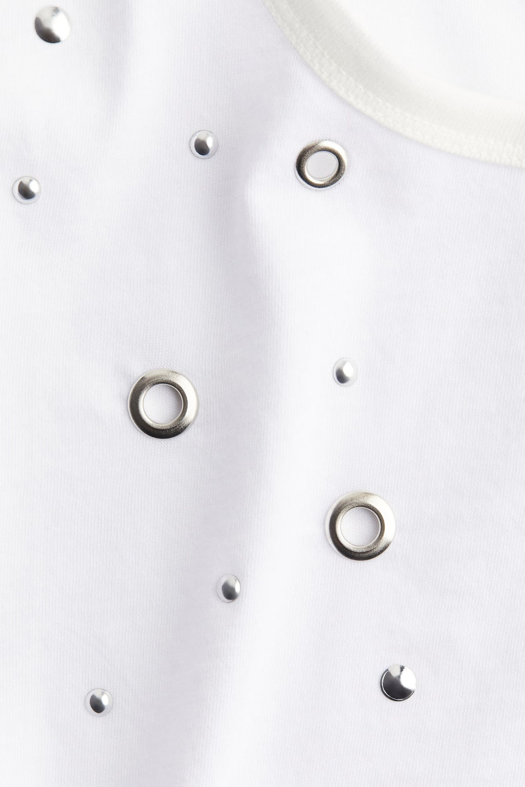 Camiseta cropped con detalles decorativos - H&m фото 6