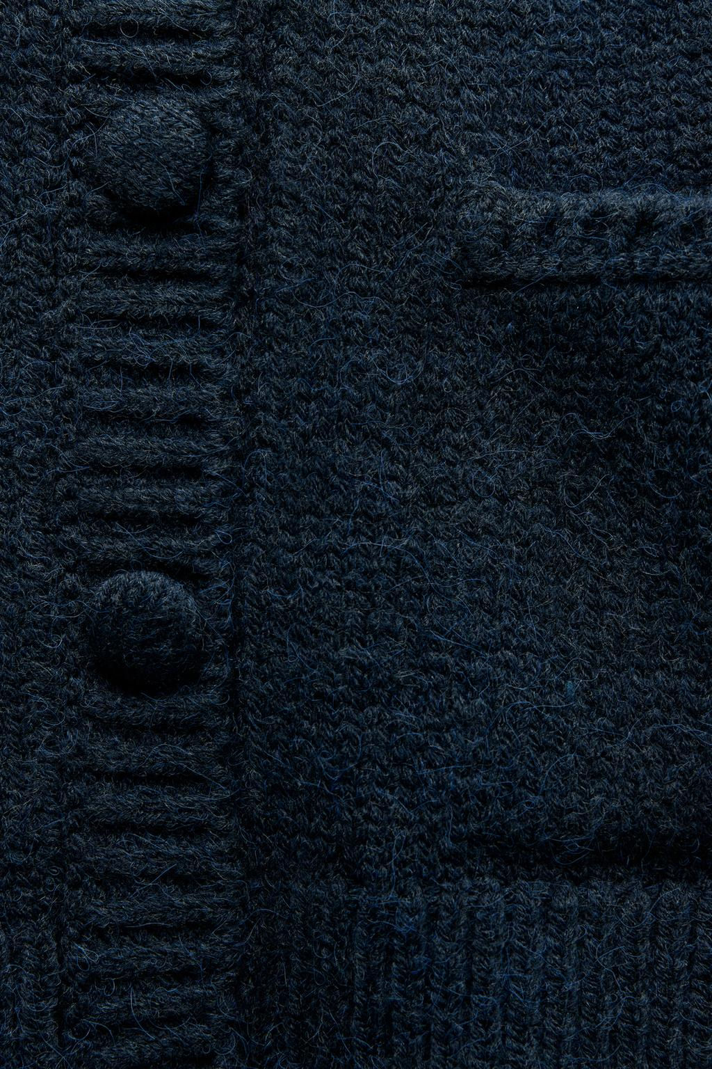 CONTRASTING KNIT CARDIGAN - Zara фото 5