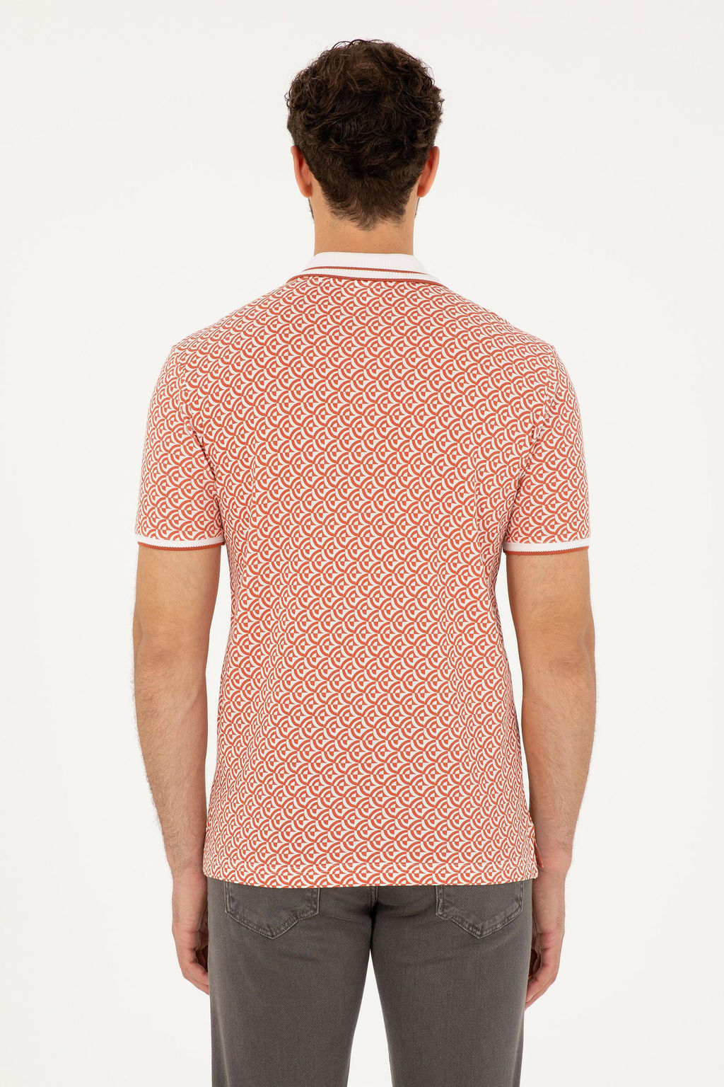 U. S. Polo Assn / Мужская футболка с пудрой - U.s. polo assn фото 12
