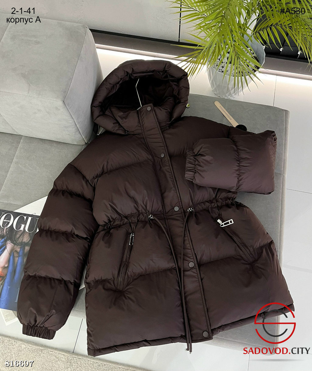 Тёплая зимняя дутая куртка - Bruno фото 5