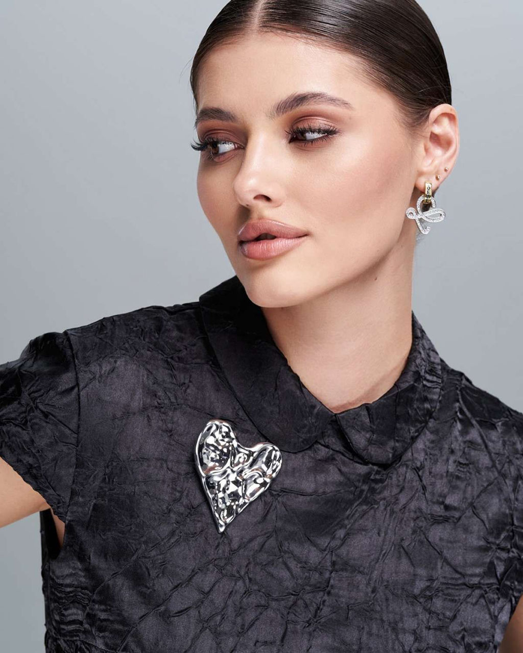 Брошь Сердце BRM014 - Sahar art lab фото 6