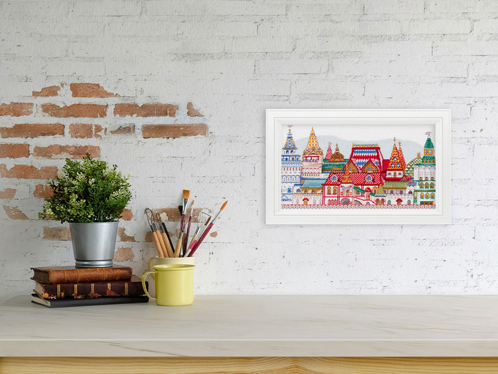 Набор для вышивания PANNA GM-7397 Измайловский Кремль 30 х 19 см