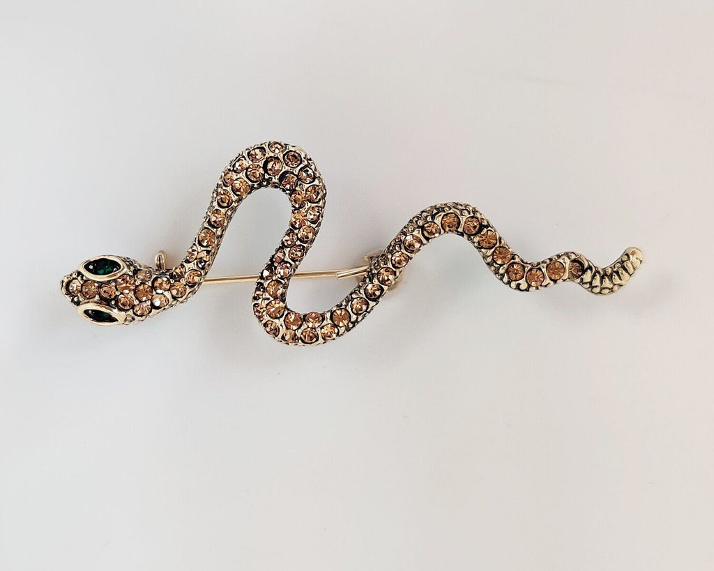 Брошь-кулон ЗМЕЙКА