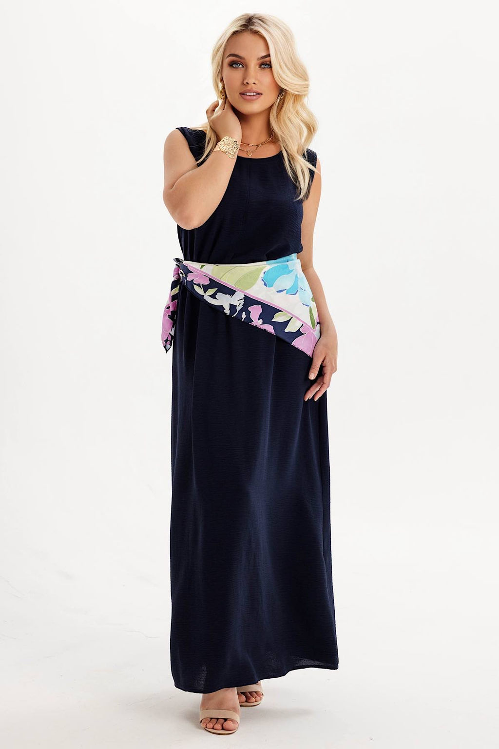 Платье 6148/02/Темно-синий - Rise фото 5