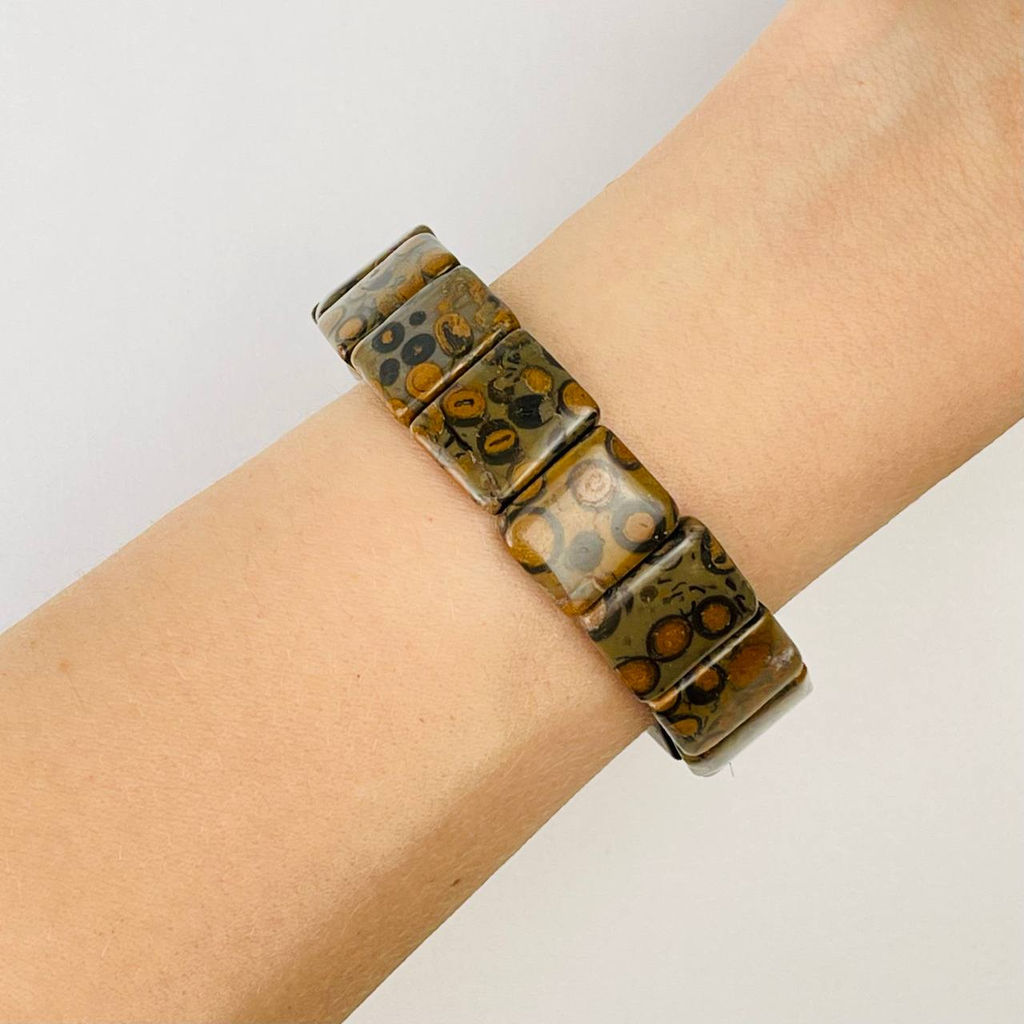 Браслет из Яшмы 20 см