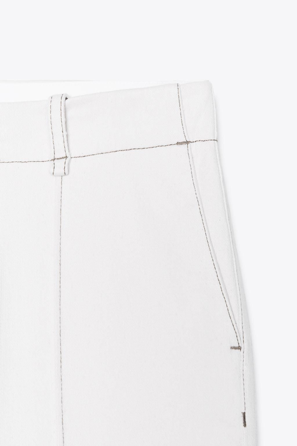 BOOTCUT TROUSERS WITH TOPSTITCHING - Zara фото 6