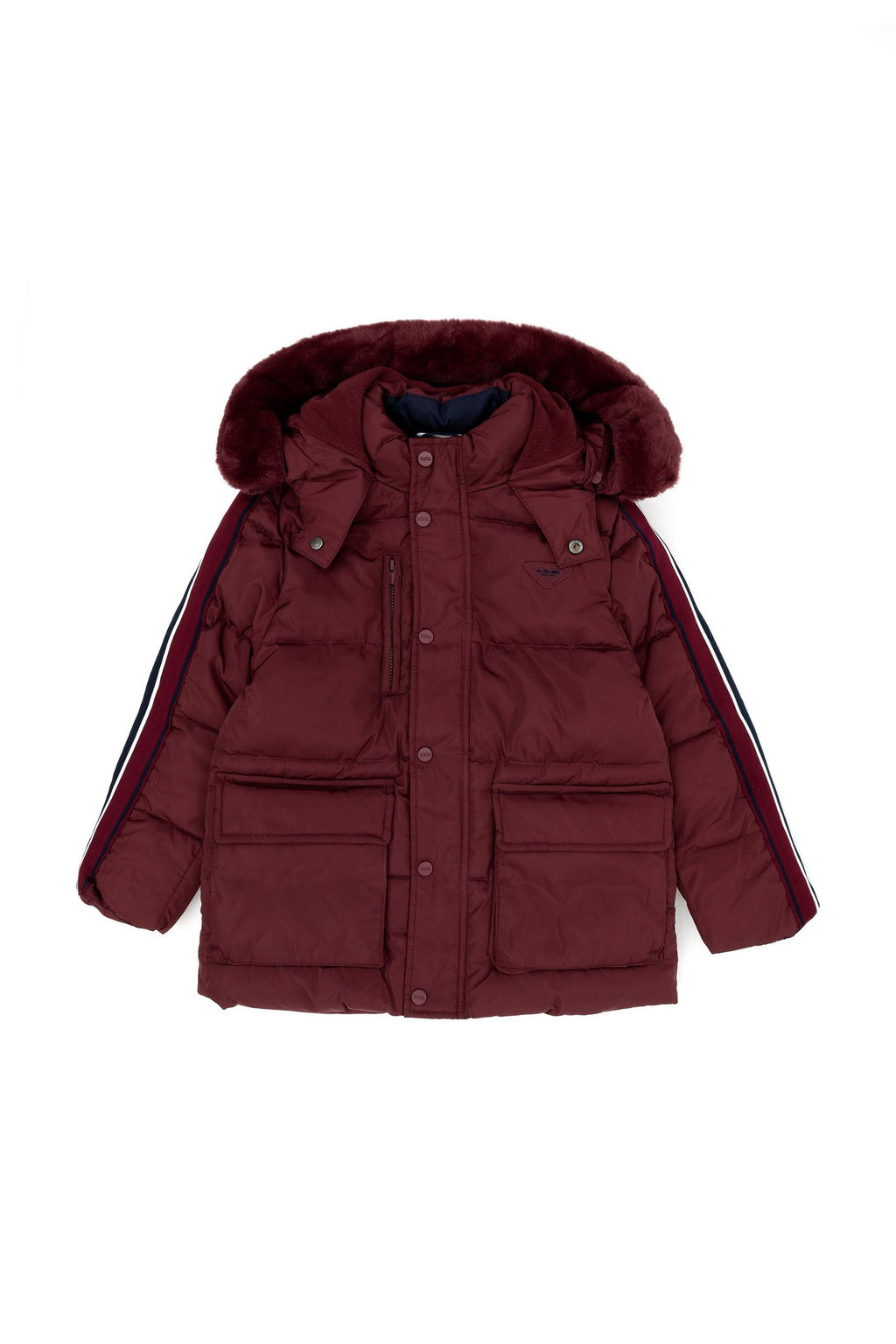 U. S. Polo Assn Бордовое пальто для мальчика - U.s. polo assn фото 5