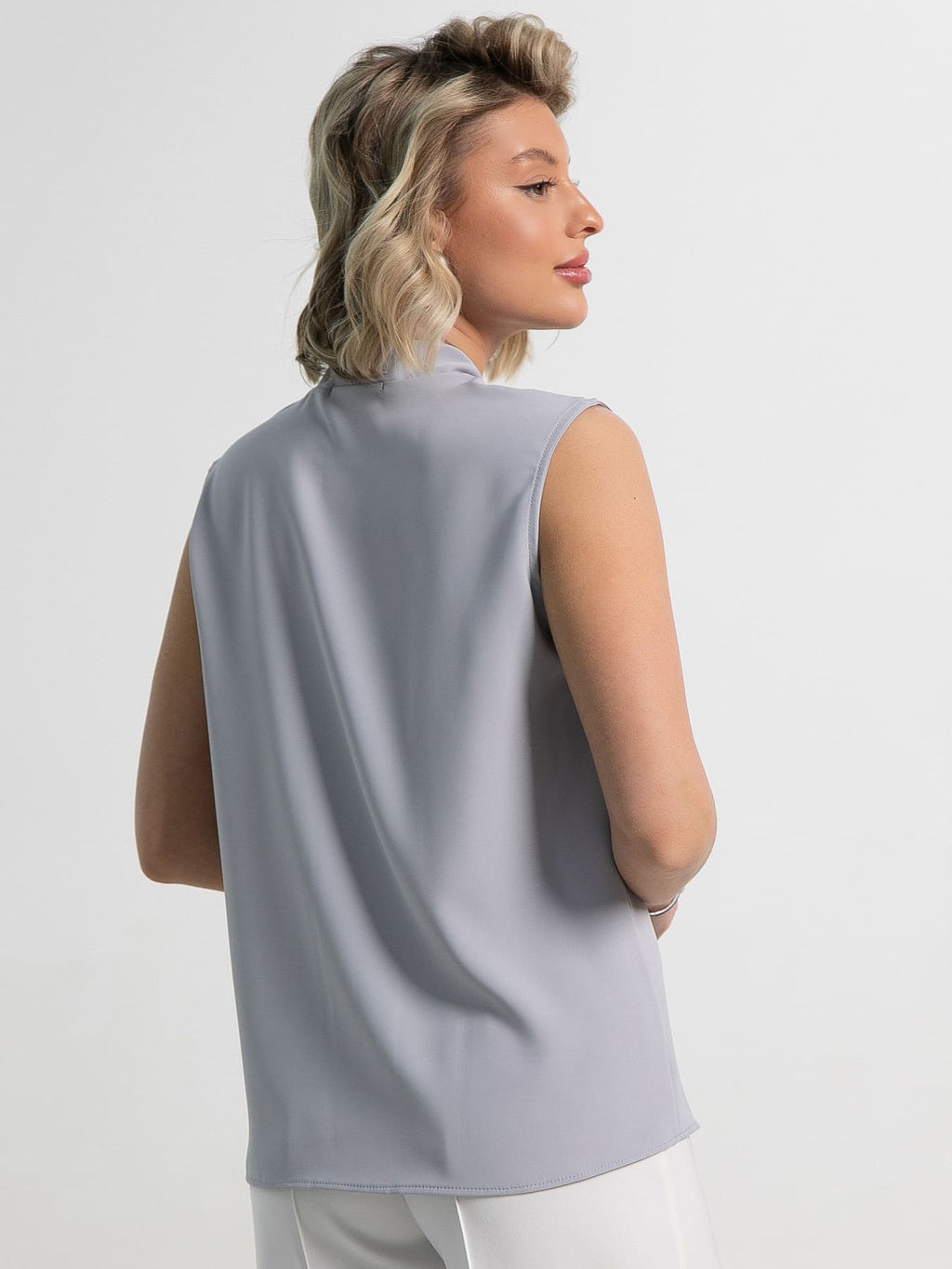 Блуза Камирэн (жемчужная) Б15303-46М