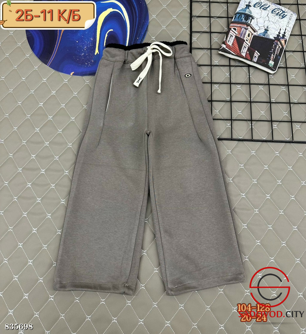 Штаны для девочки на резинке