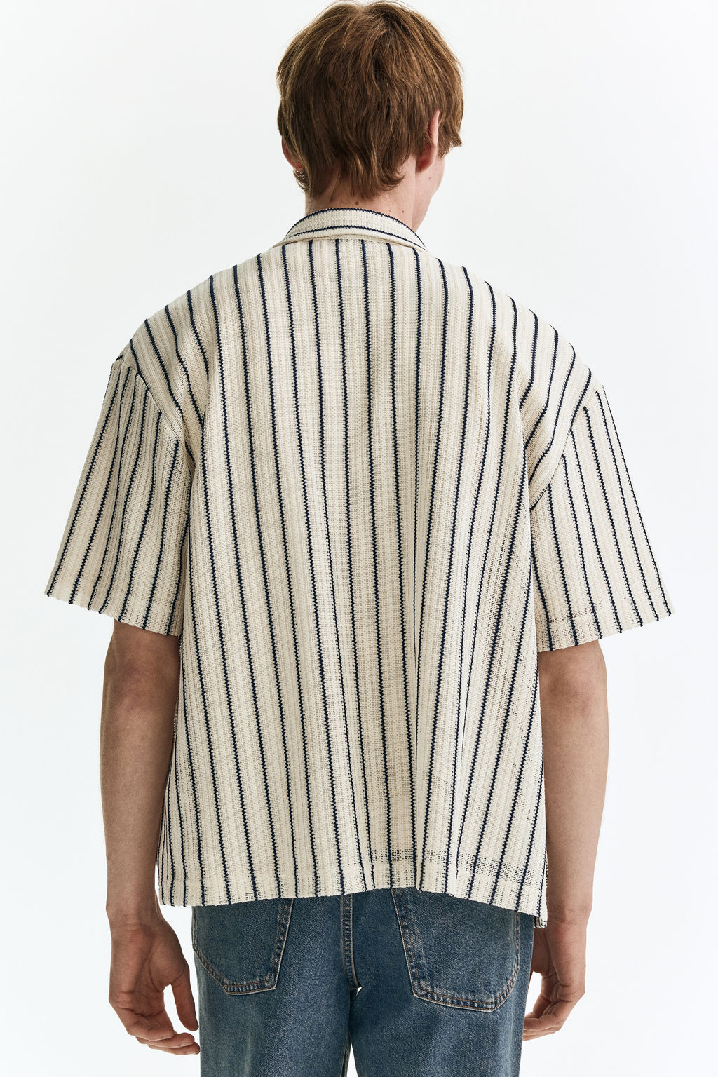 Camisa en punto texturizado Regular Fit - H&m фото 6