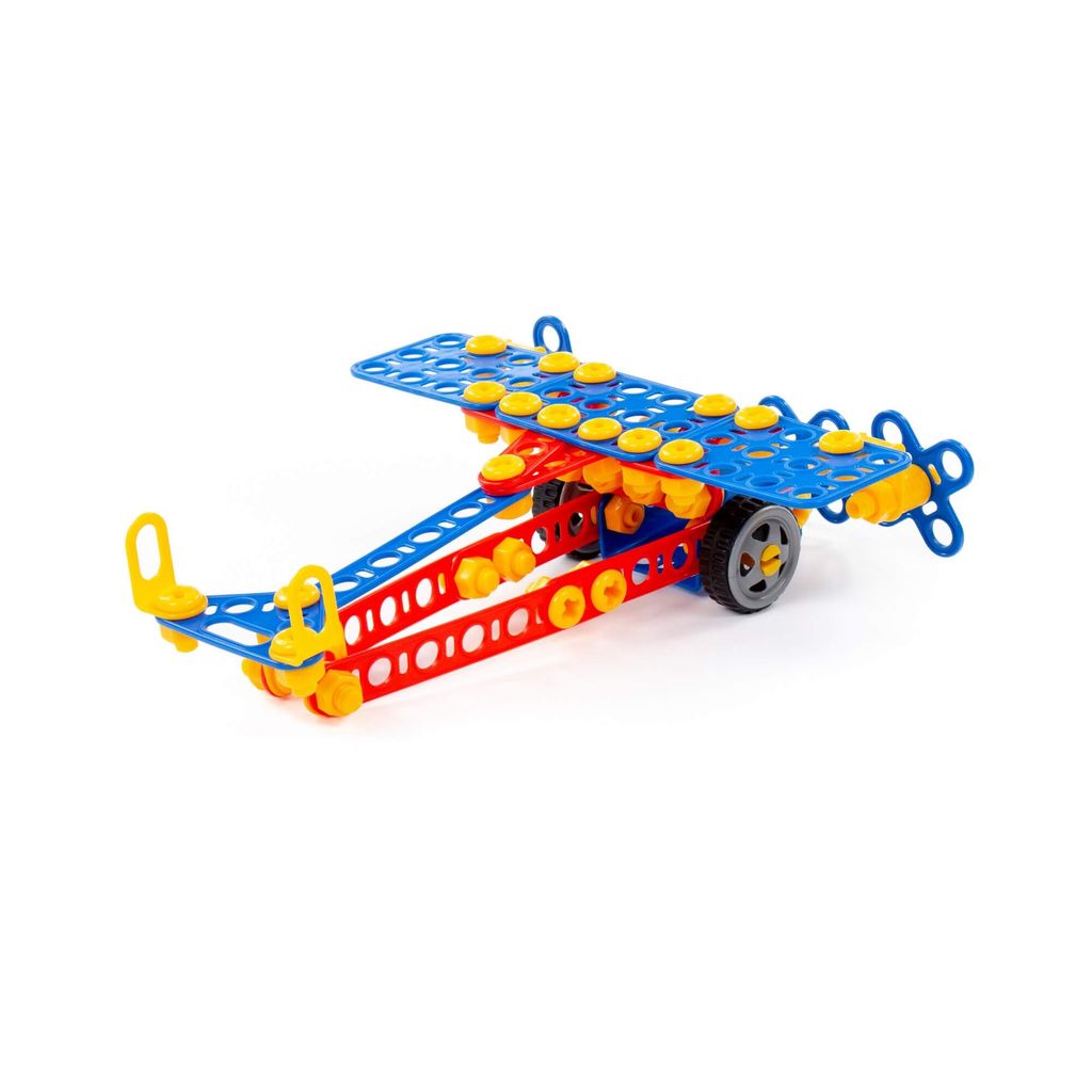 Конструктор Изобретатель - Самолёт №2 (144 элемента) (в пакете) - Полесье фото 4