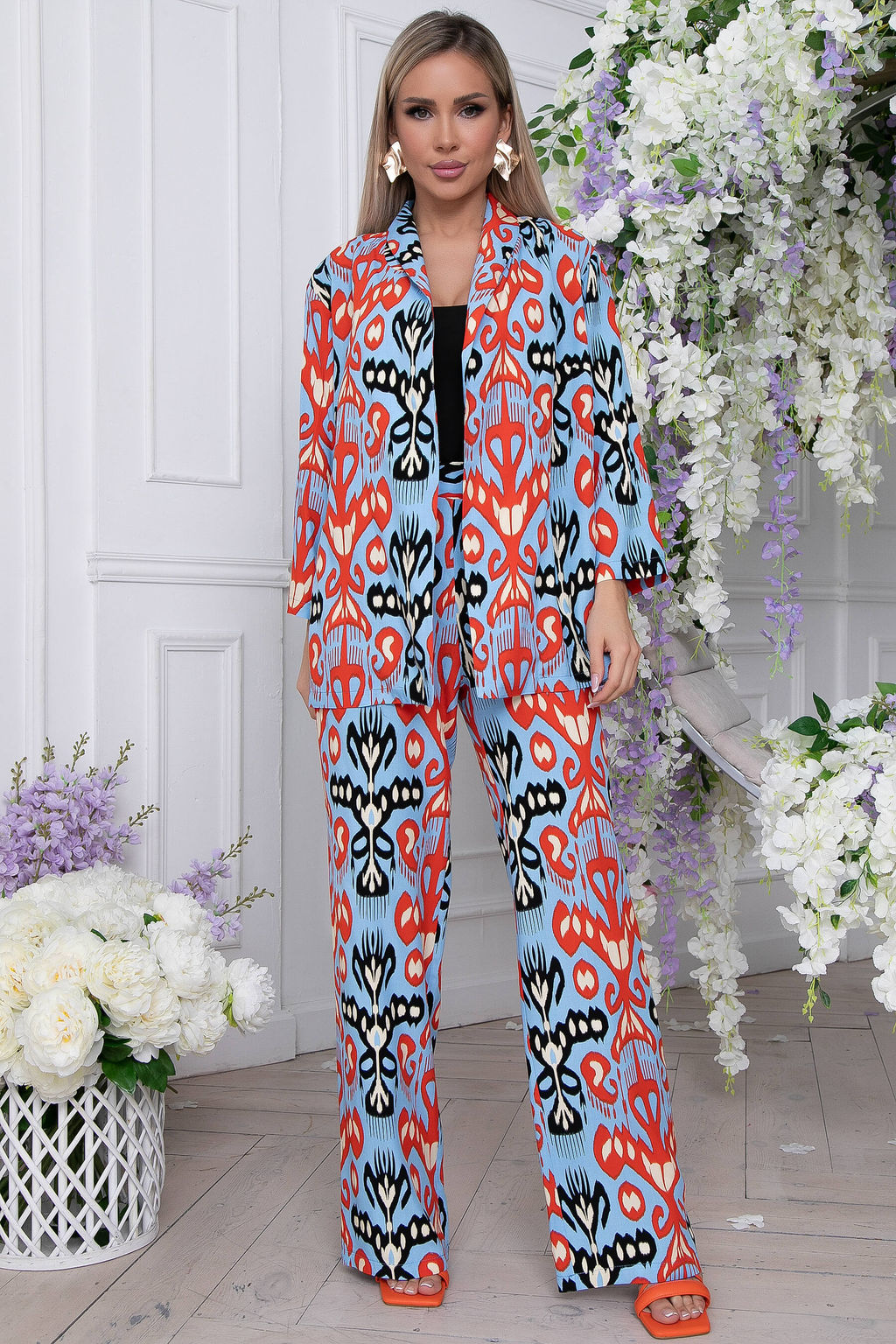 Костюм Лия (голубой) К8840 - Lt collection фото 11