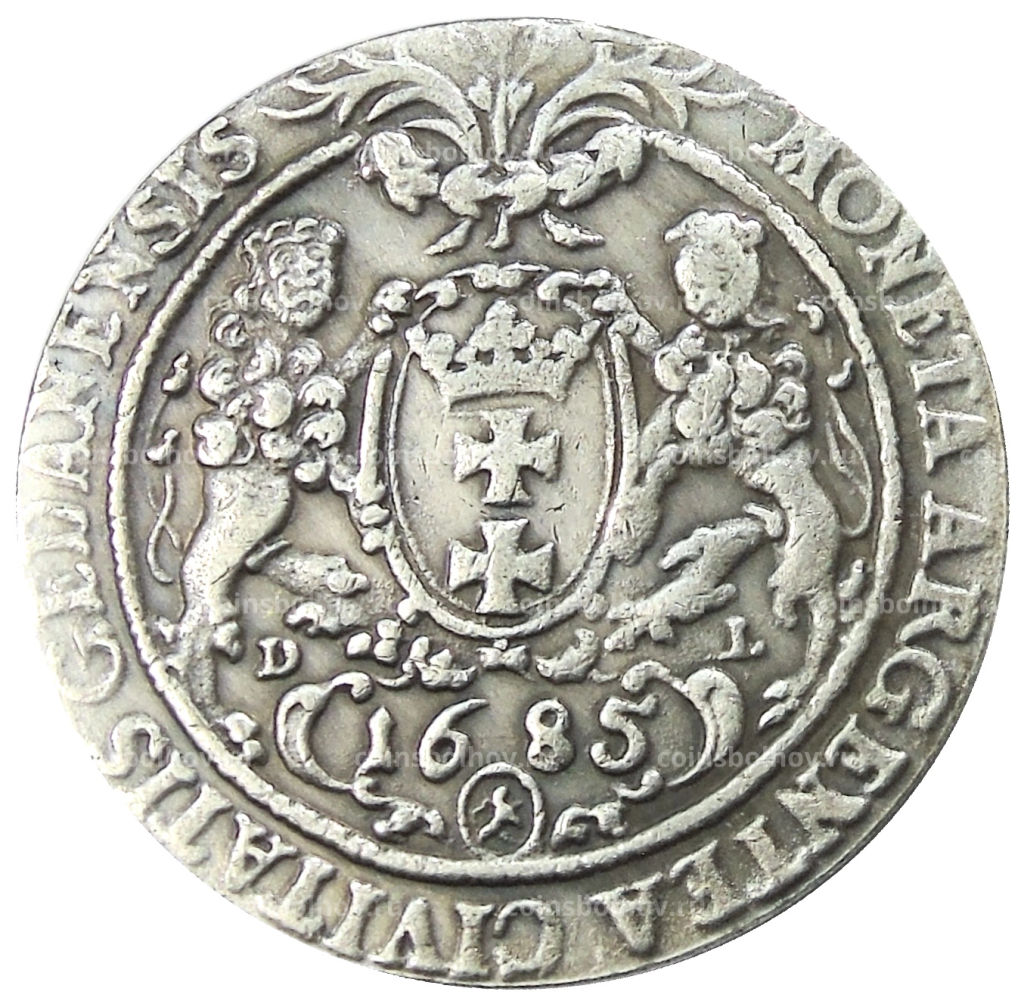 1 талер 1685 года Польша  Копия