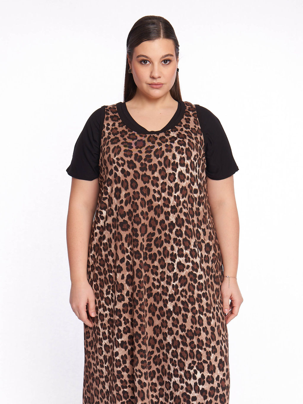 Сарафан леопардовый SA22507LEO18