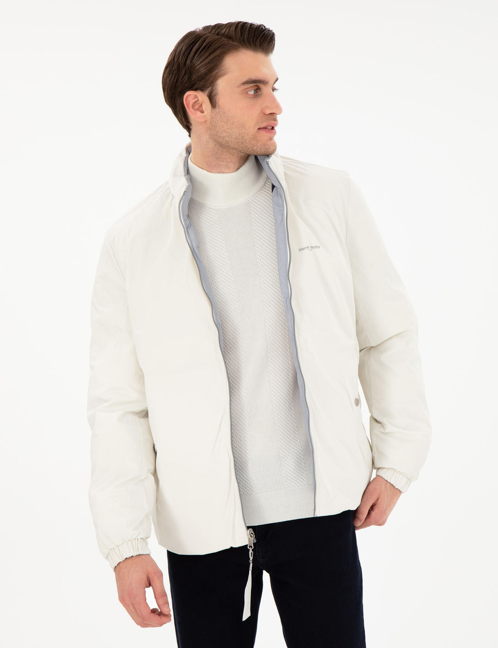 Lacivert _ift Tarafl_ Kaz T_y_ Mont