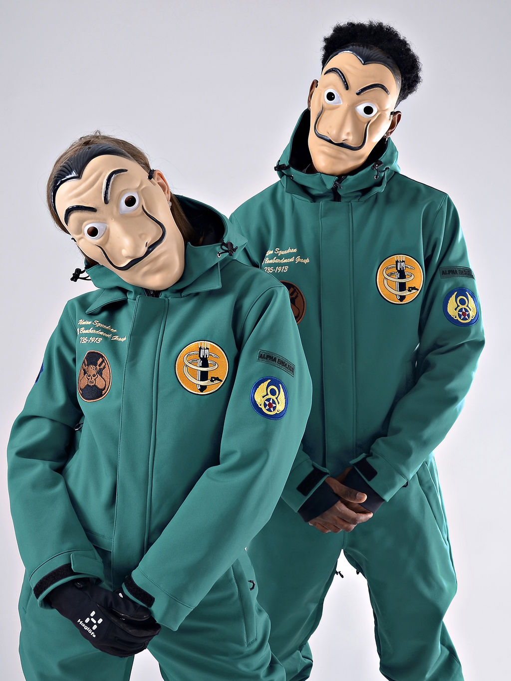 Женский зимний сноубордический комбинезон Alpha Endless 222/220730 GRN Изумрудный  фото 6