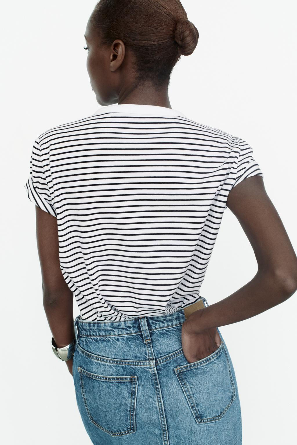 T-SHIRT WITH POCKET - Zara фото 4