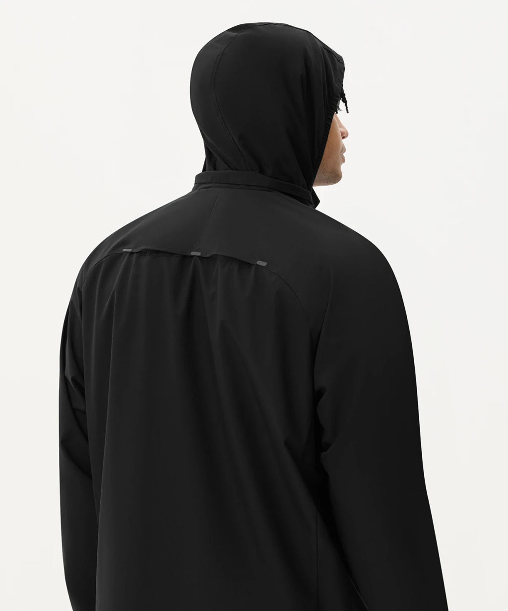 Куртка ветрозащитная JOGEL PREMIER PerFormPROOF FZ Rain Jacket, черный  фото 9