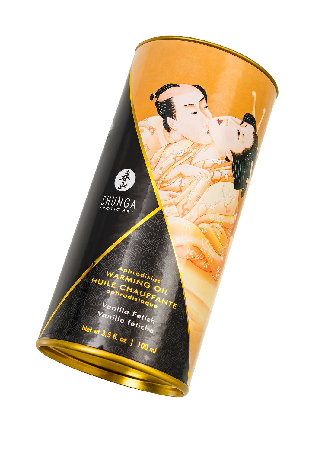 Масло массажное для тела Shunga Ванильный фетиш(Vanilla Fetish),разогревающее,100мл