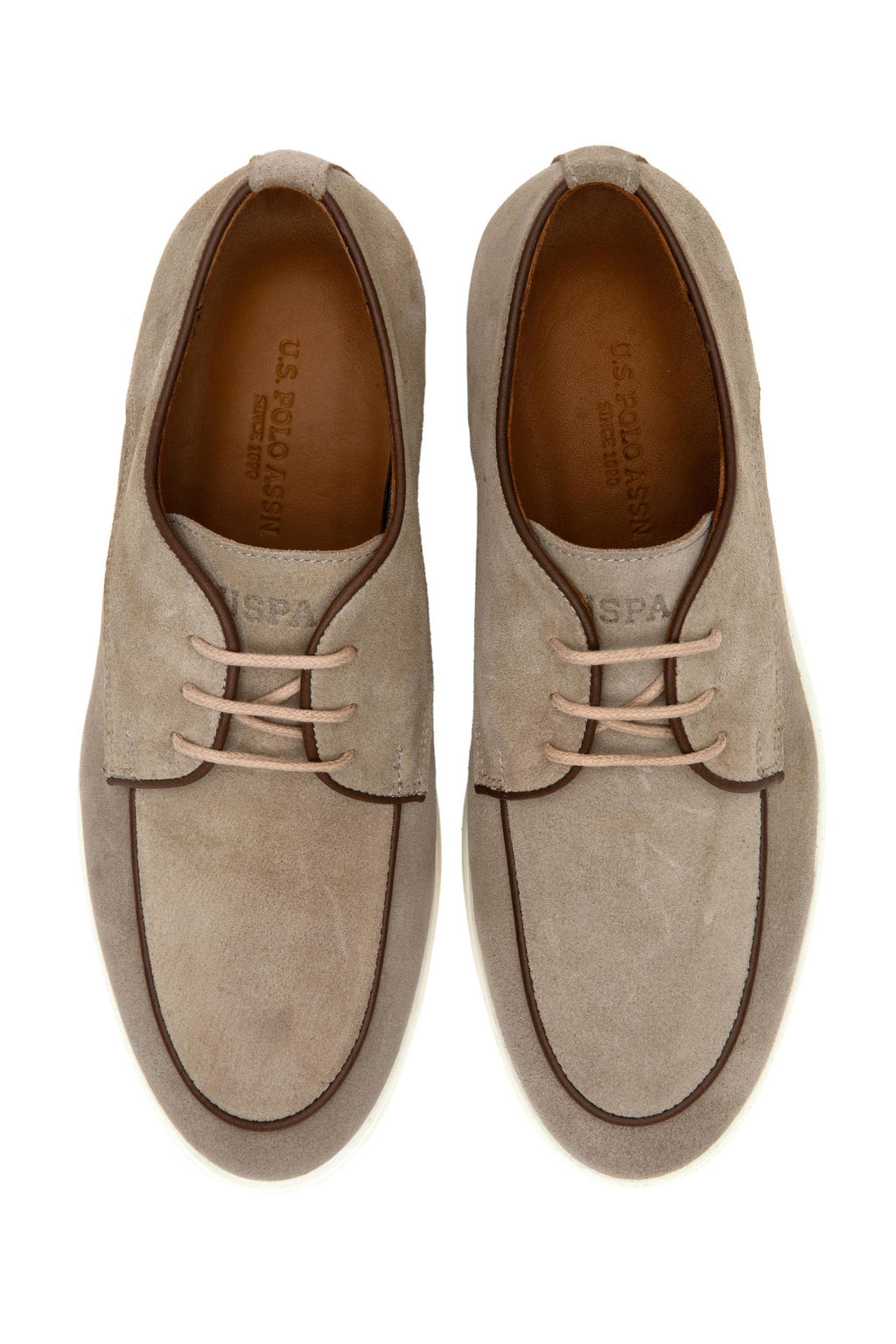 Erkek Bej Casual Ayakkab_ Sepette S_rpriz _ndirim - U.s. polo assn фото 6