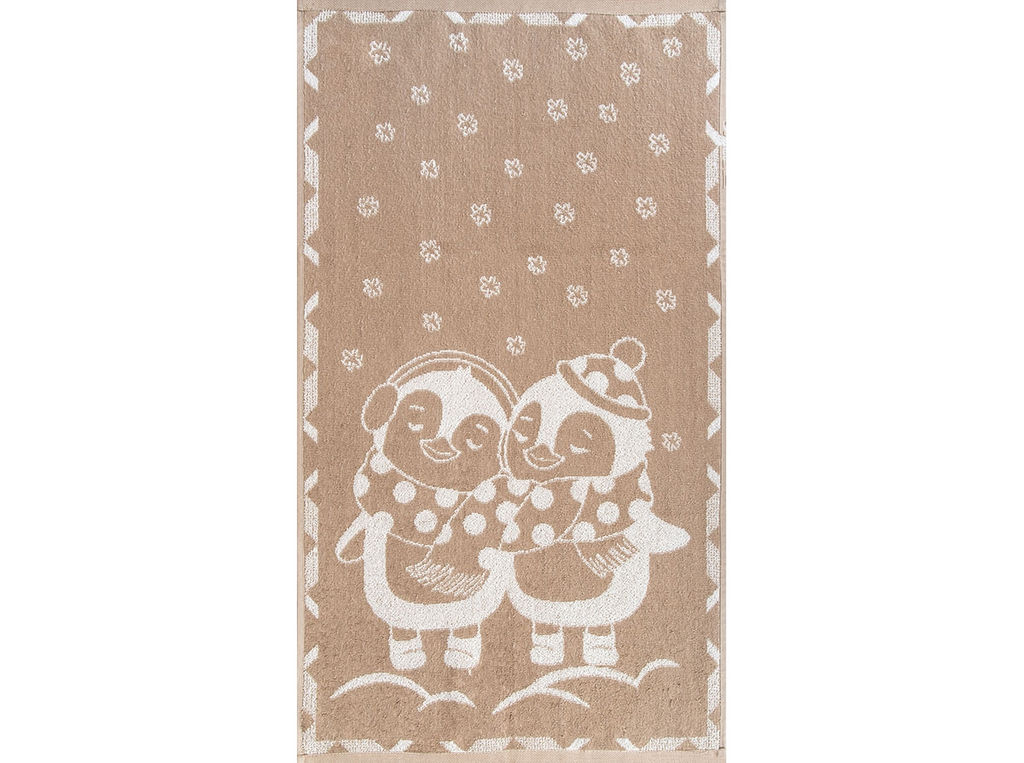 Полотенце махровое 6с103.512ж2 Пингвики (лен3) 50х90см