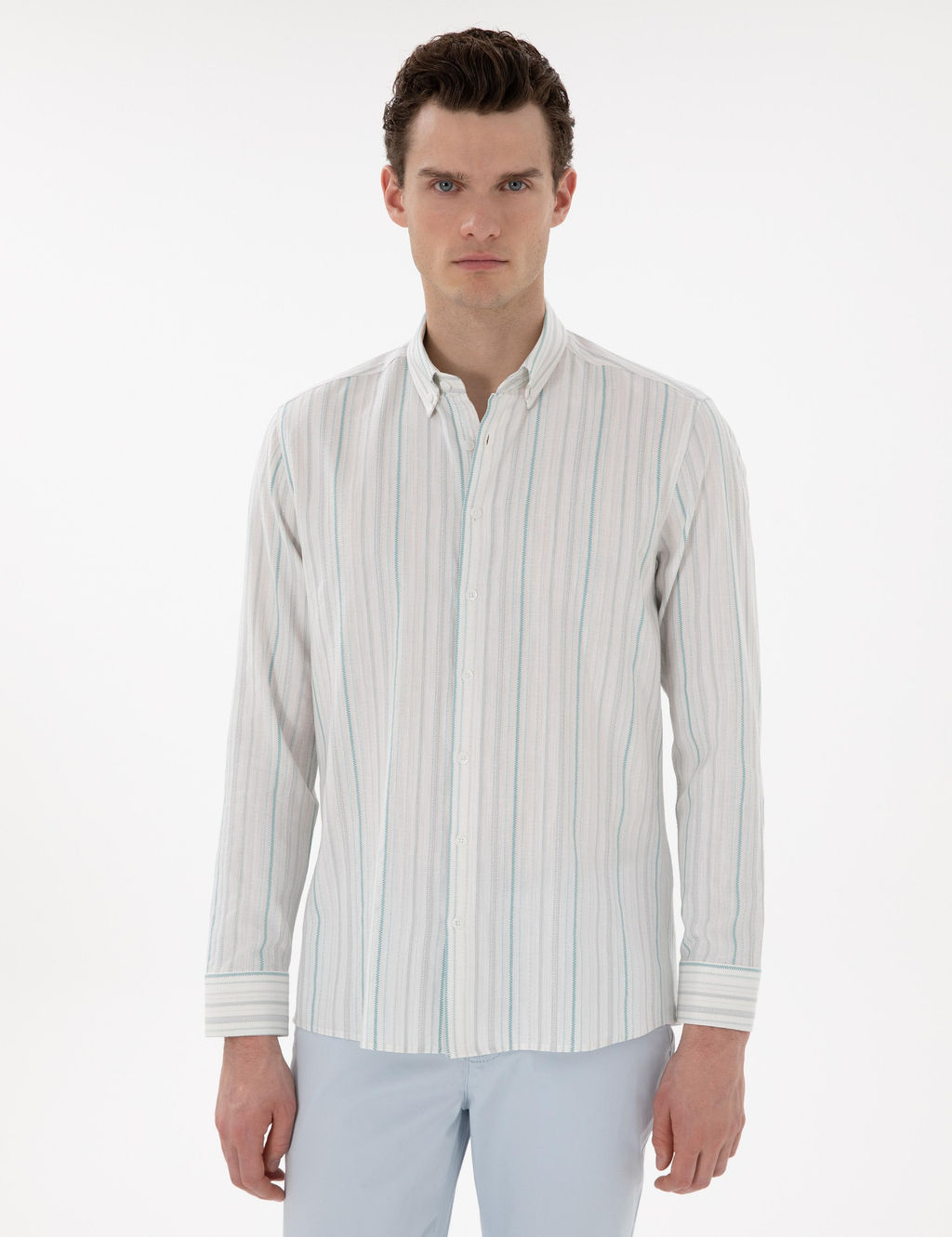 Mint Regular Fit Uzun Kollu G_mlek