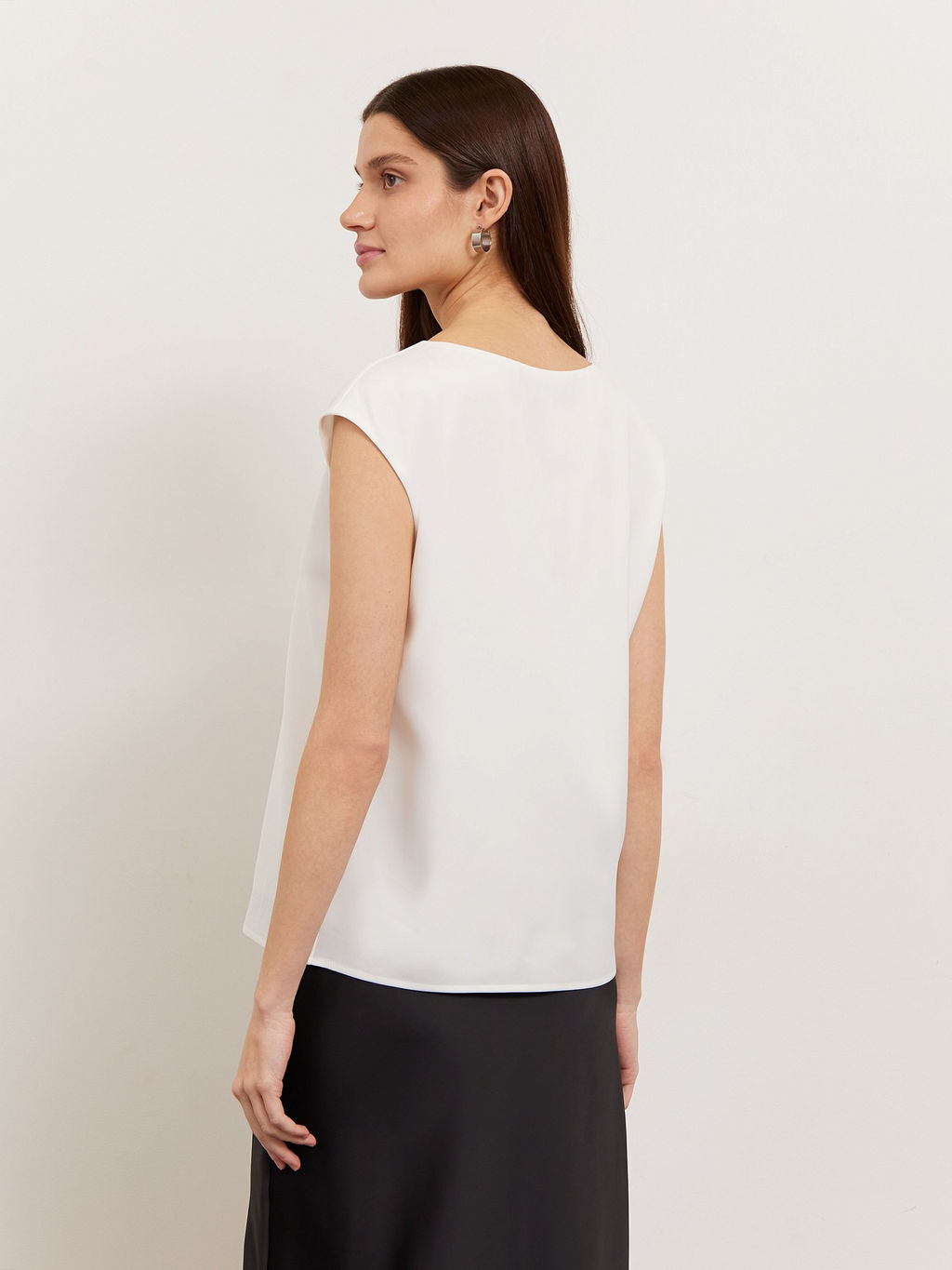 Однотонный топ B2815/snowdrop - Emka фото 6