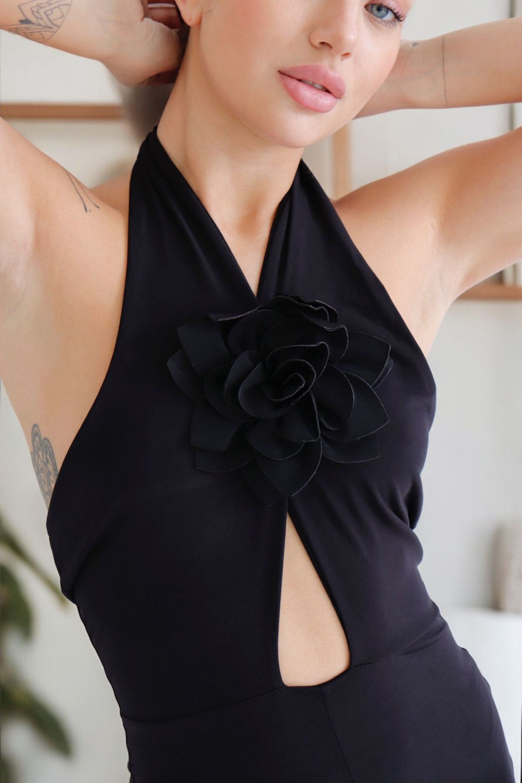 Комбинезон вечерний чёрный - Martichelli фото 17