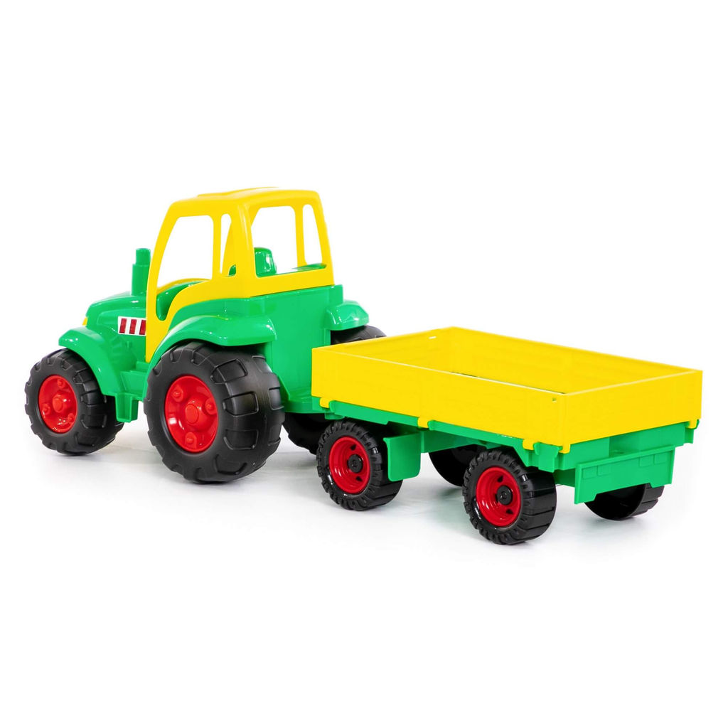 Чемпион, трактор с прицепом (в сеточке) - Полесье фото 2