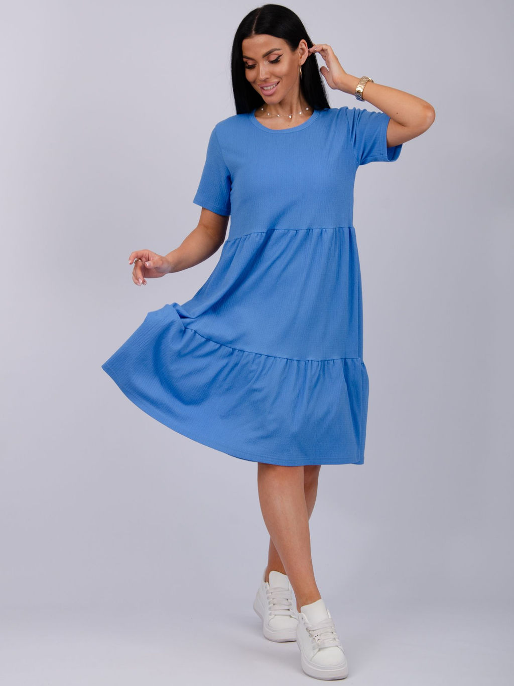 Платье Эскада Жатка до 60 размера - Малина фото 55