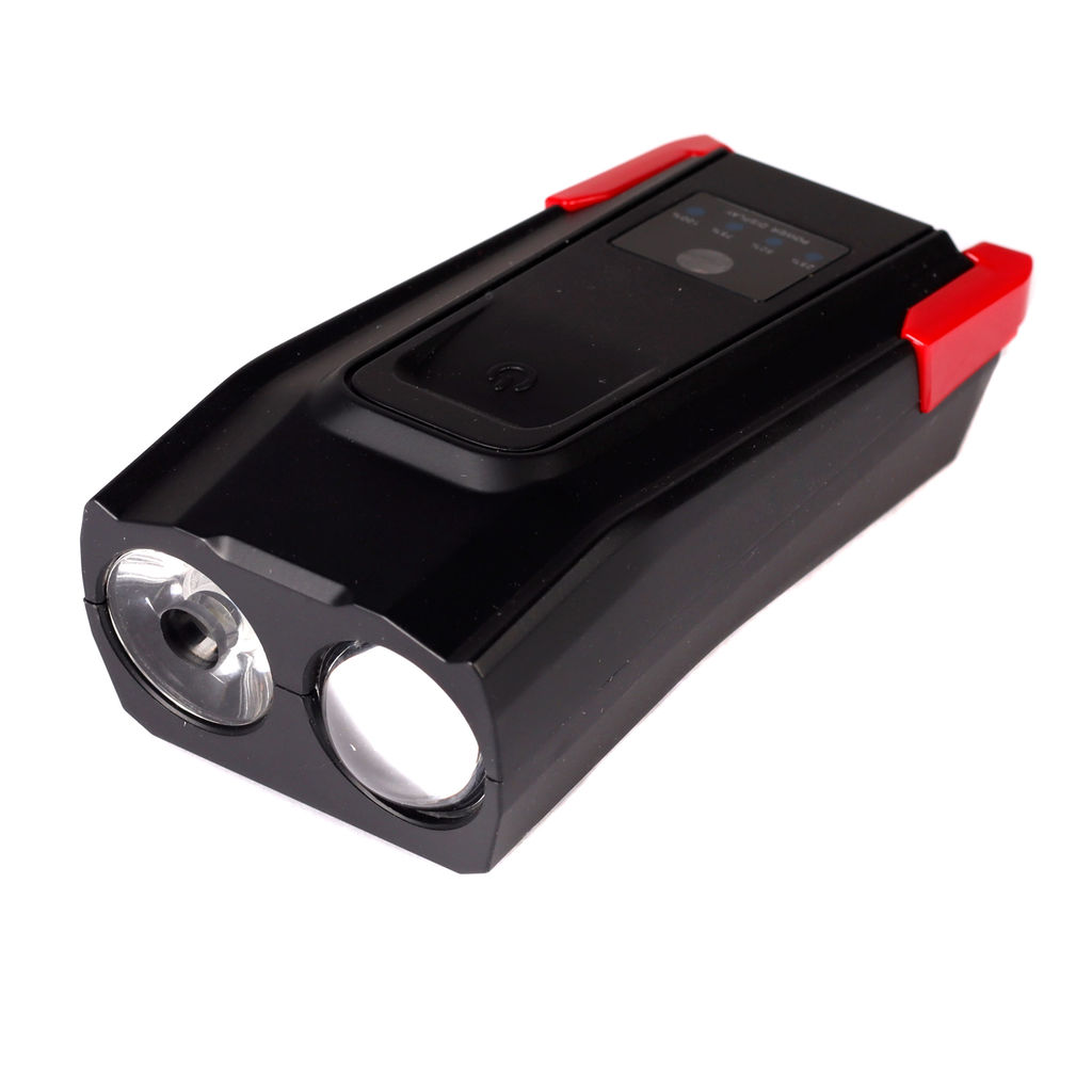 Фонарь передний интеллектуальный COMIRON SMART2 корпус: ABS, свет: LED T6, 800lm, 2000 mAh, 5 режимов, USB-micro, пульт ДУ, звонок, красный/уп 40/ - ГалеонТрейд фото 8