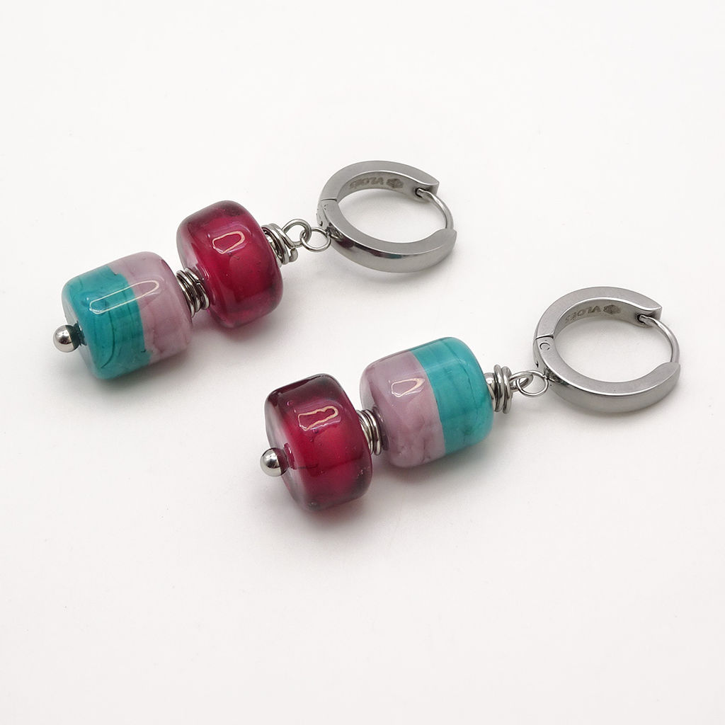 Серьги из муранского стекла VERONA LS3448 - Vloes фото 2