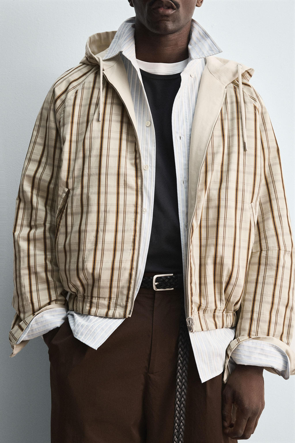 CHECK REVERSIBLE JACKET - Zara фото 6