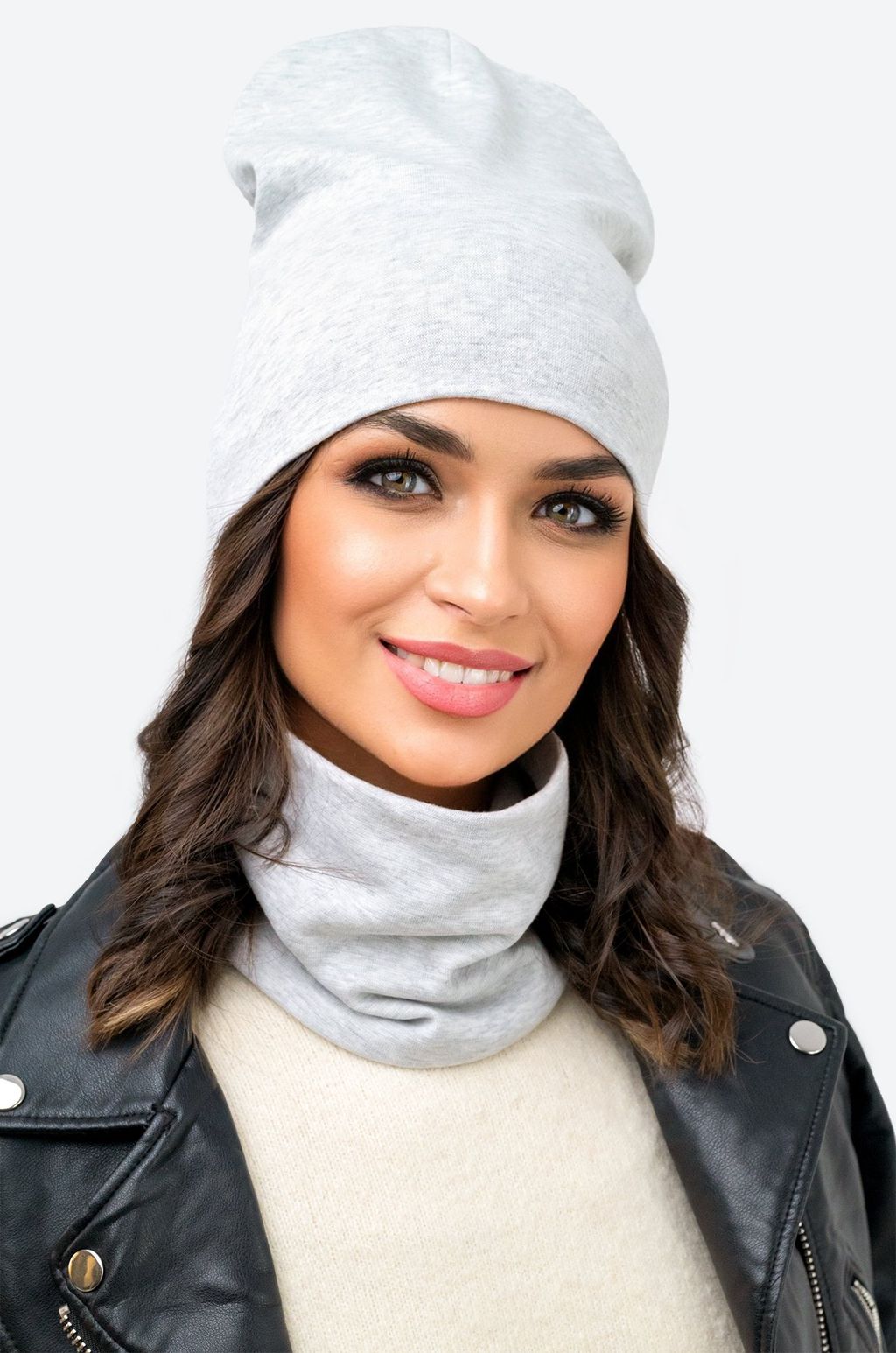 Комплект шапка со снудом Happy Fox  фото 4