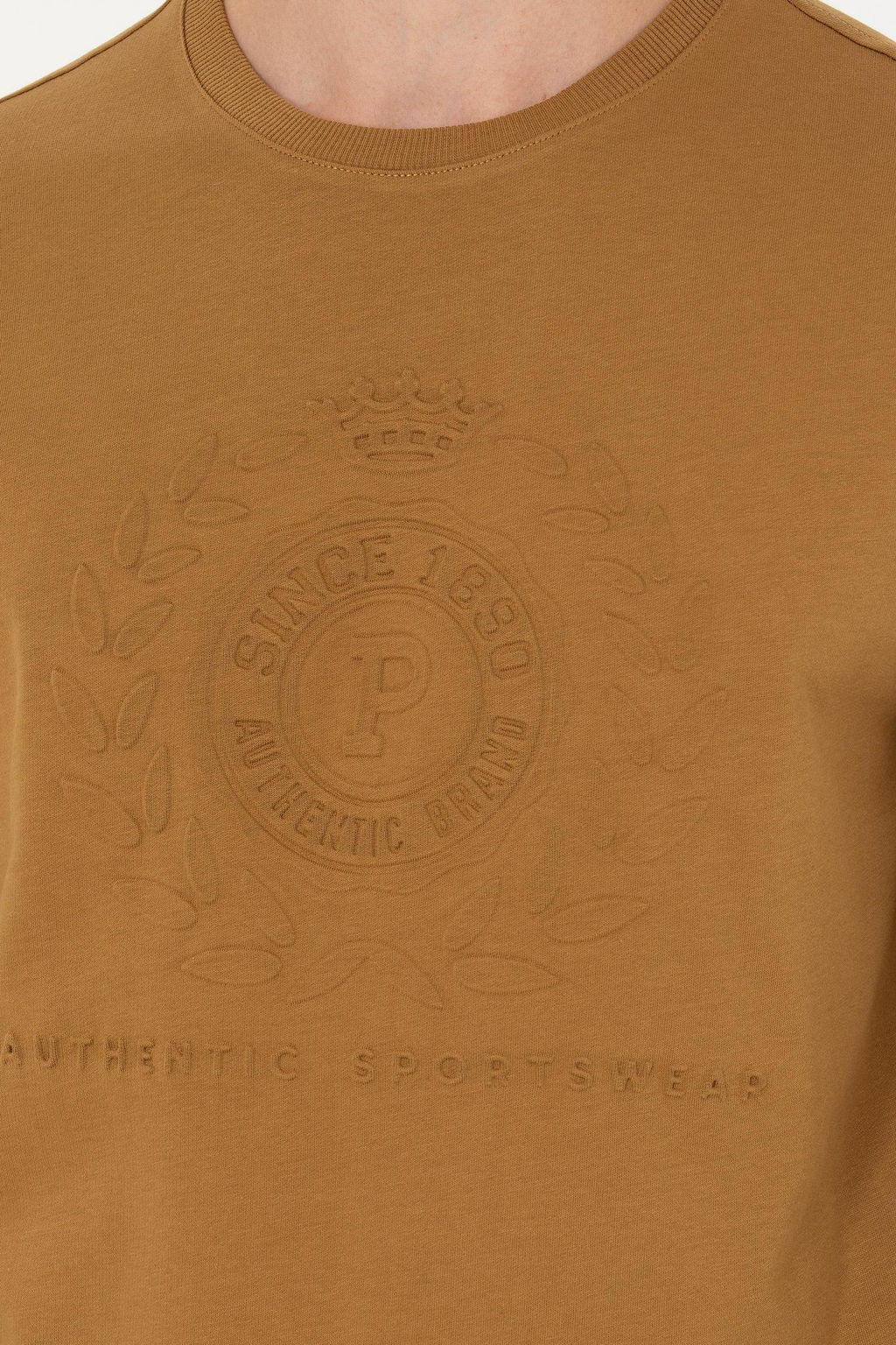 Свитшот мужской U.S. Polo Assn хлопок светло-хаки  фото 21