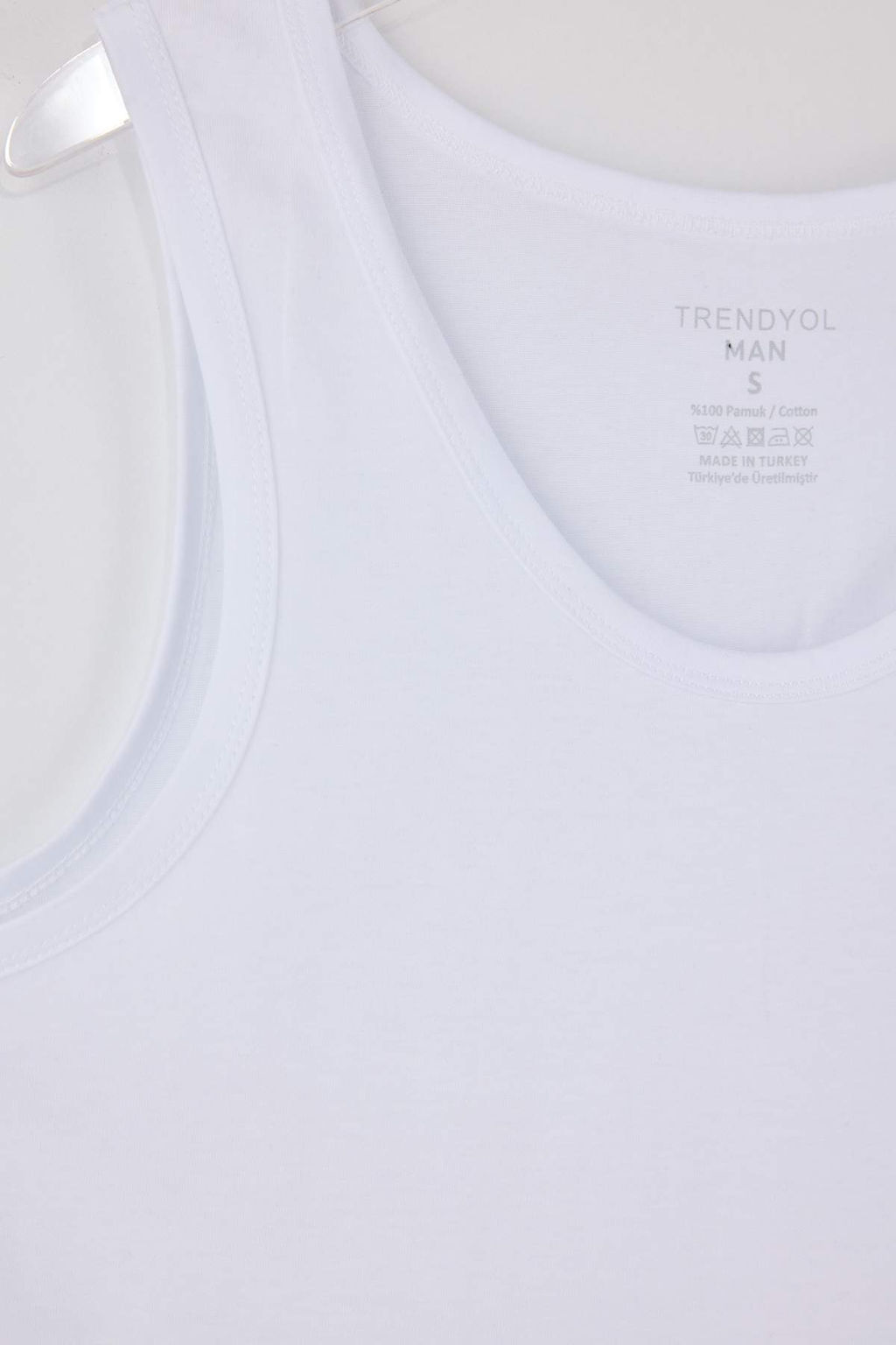 Siyah - Beyaz Basic 2li Paket Ic Giyim Atlet