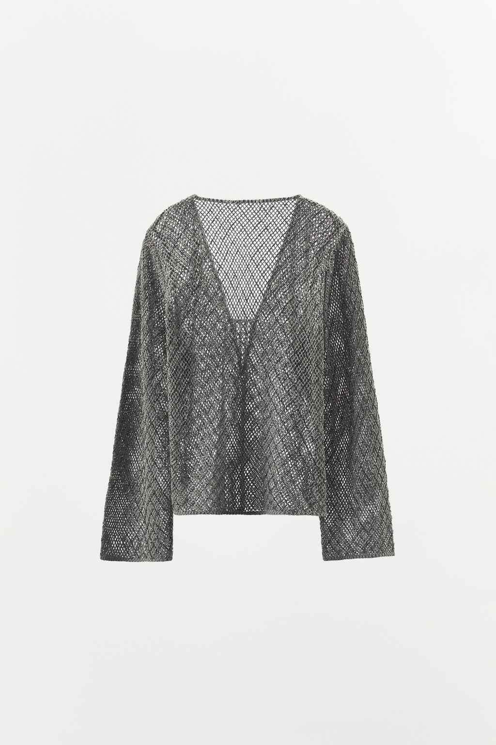 BEADED CROCHET TOP - Zara фото 7