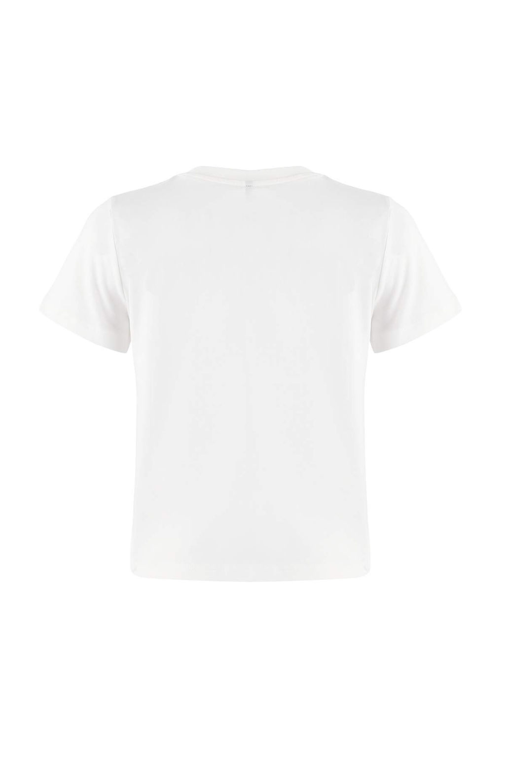 Ekru Regular/Normal Kal?p K?sa Kollu Nak?sl? Tok %100 Pamuk Orme T-Shirt TWOSS26TS00016 - Trendyolmilla фото 3
