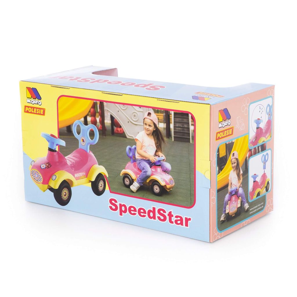 Каталка-автомобиль для девочек Сабрина (в коробке) - Полесье фото 6