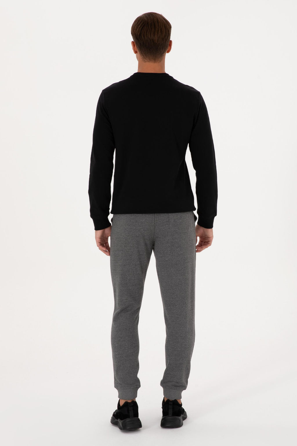Erkek Antrasit Melanj E_ofman Alt_ Sepette S_rpriz _ndirim - U.s. polo assn фото 4