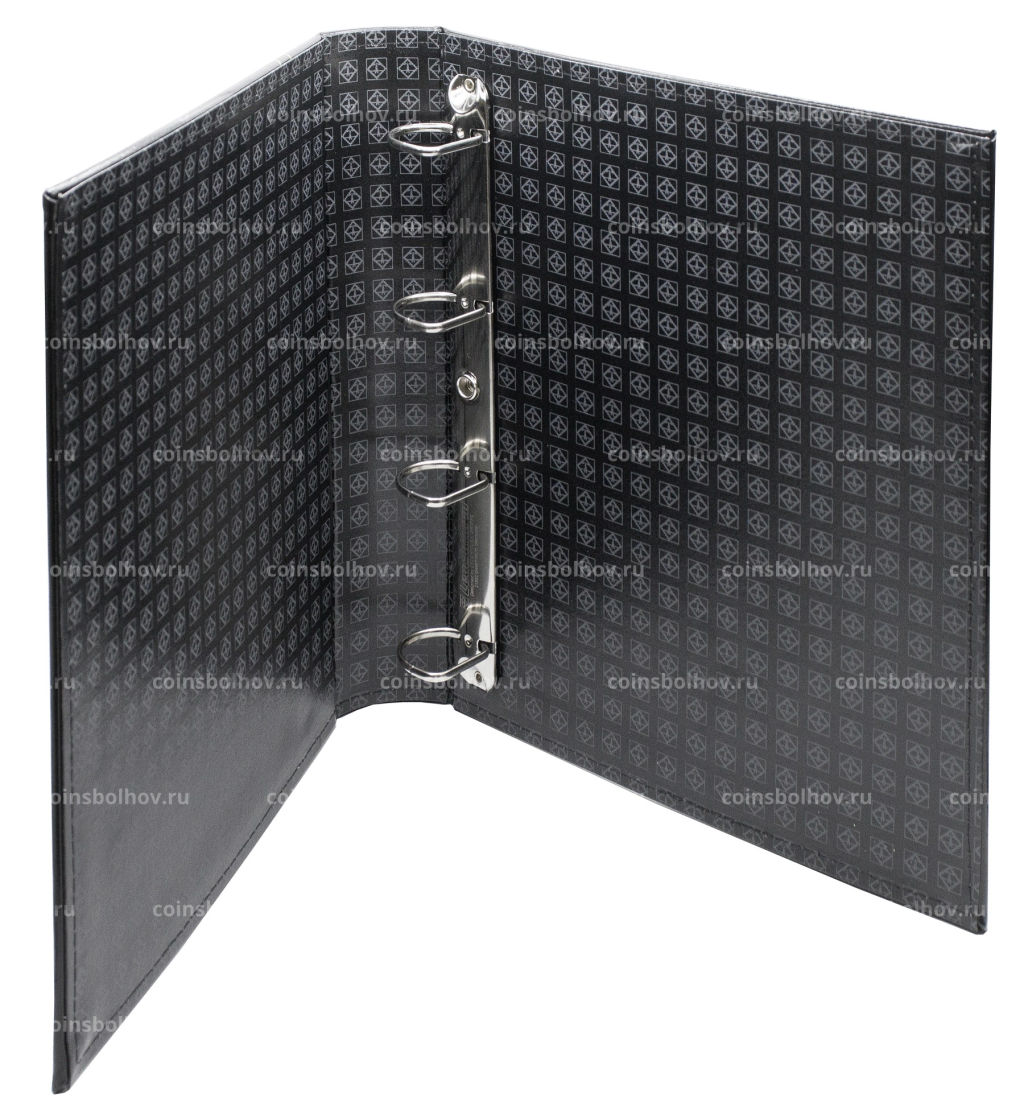 Альбом для монет без листов с защитным шубером формат Grande Черный Классический дизайн LEUCHTTURM 330249