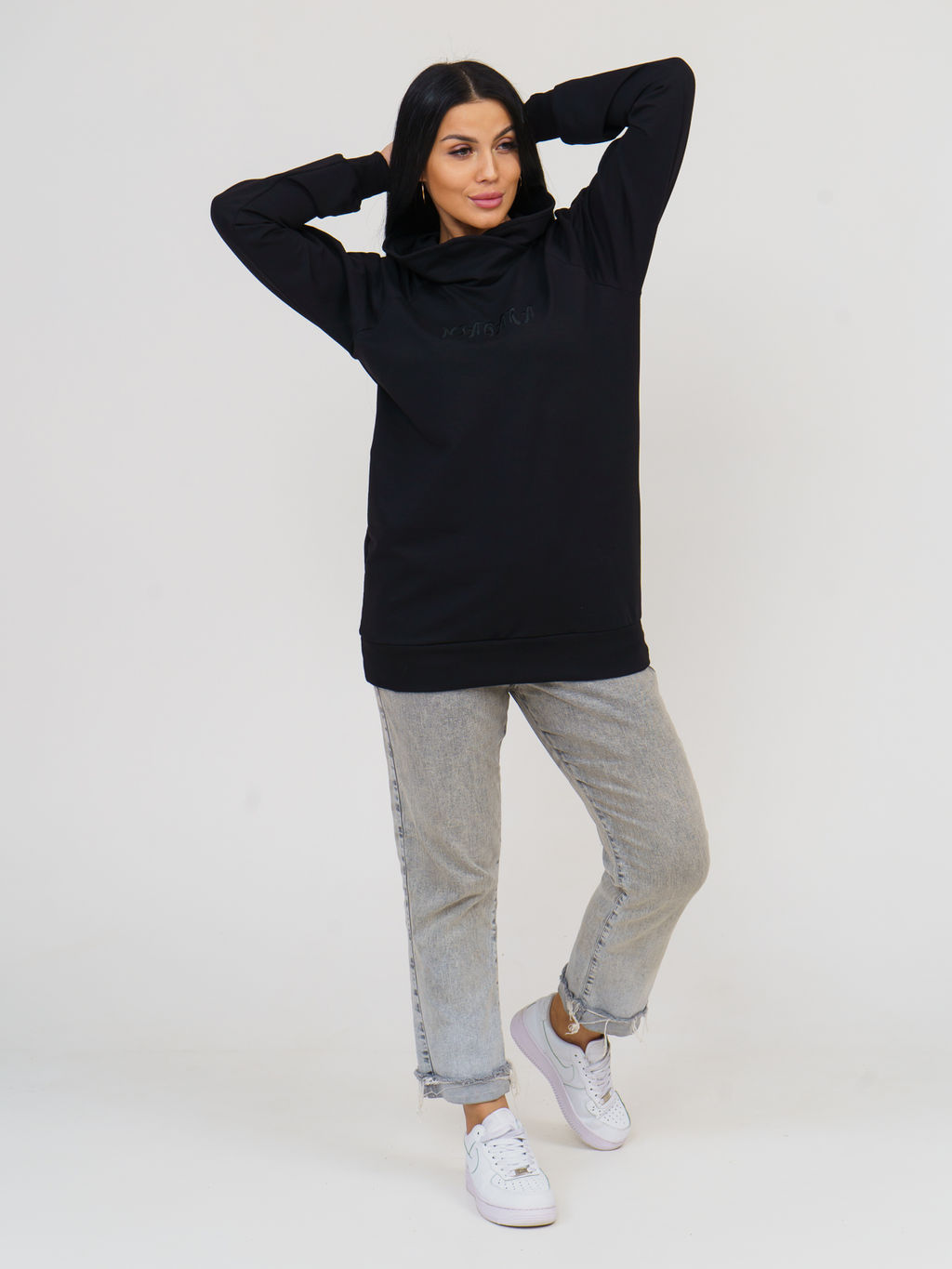 0055 Туника "Черный"