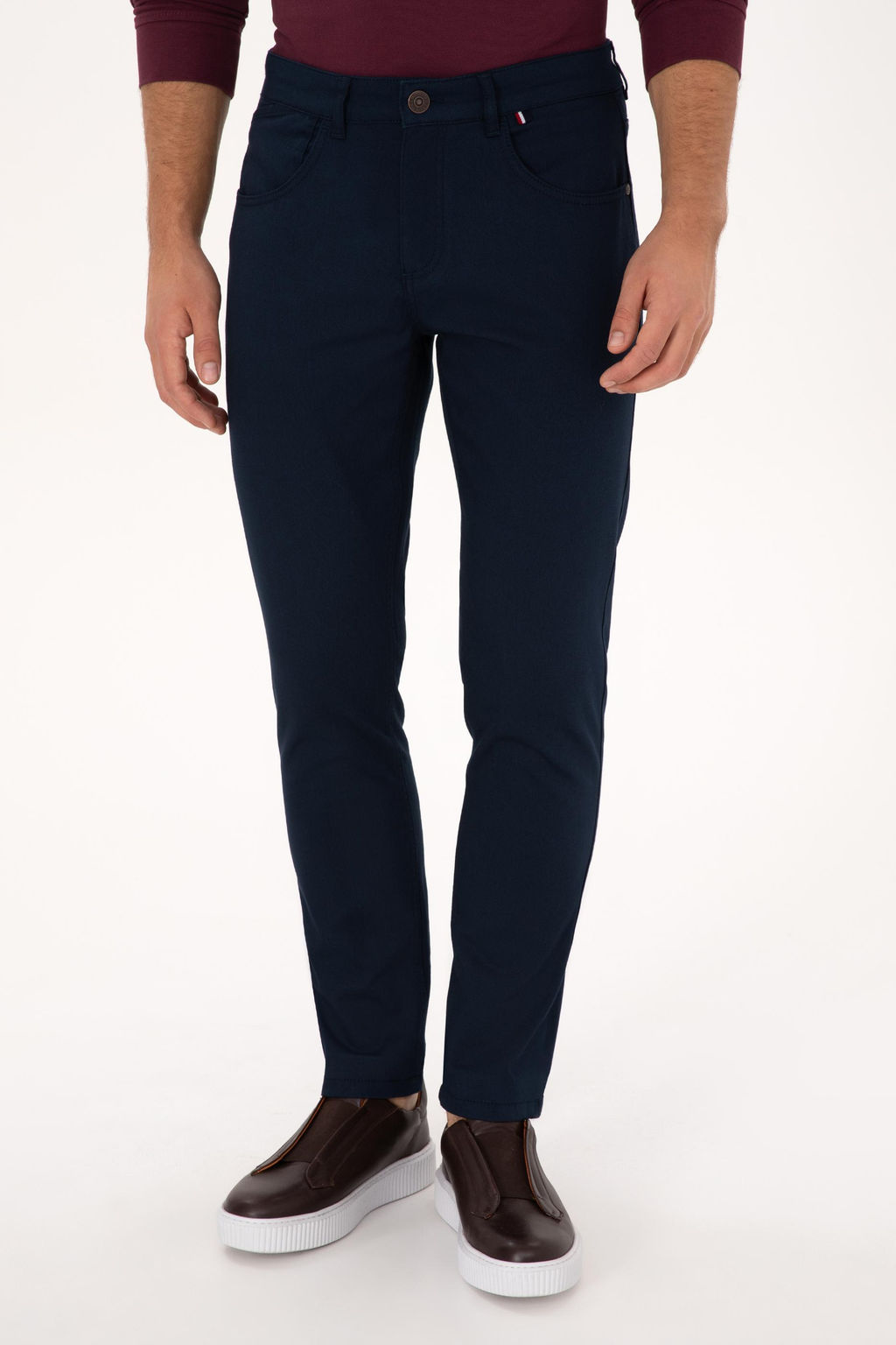 Erkek Lacivert Kanvas Pantolon - U.s. polo assn фото 2