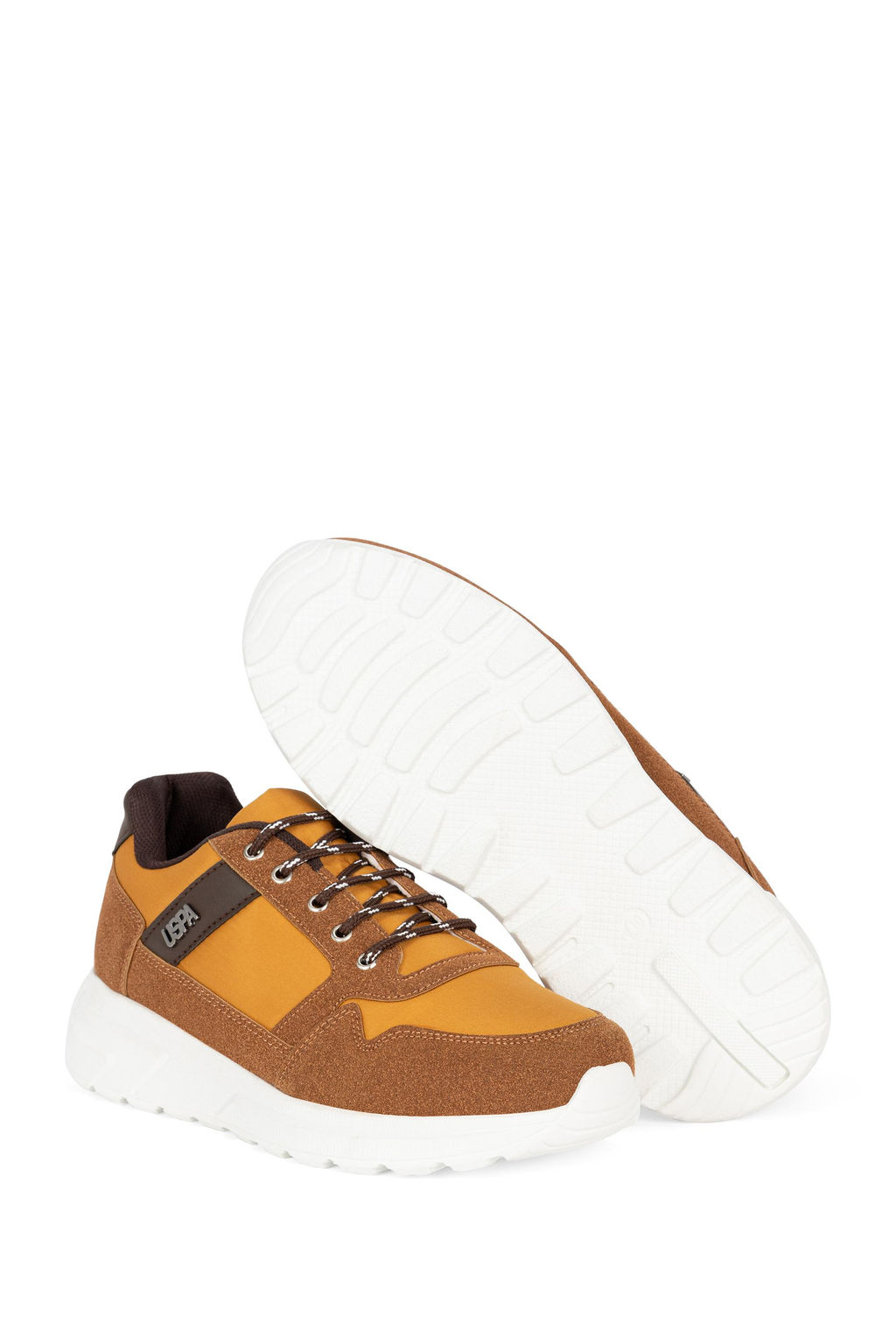 U. S. Polo Assn Мужская коричневая спортивная обувь - U.s. polo assn фото 4