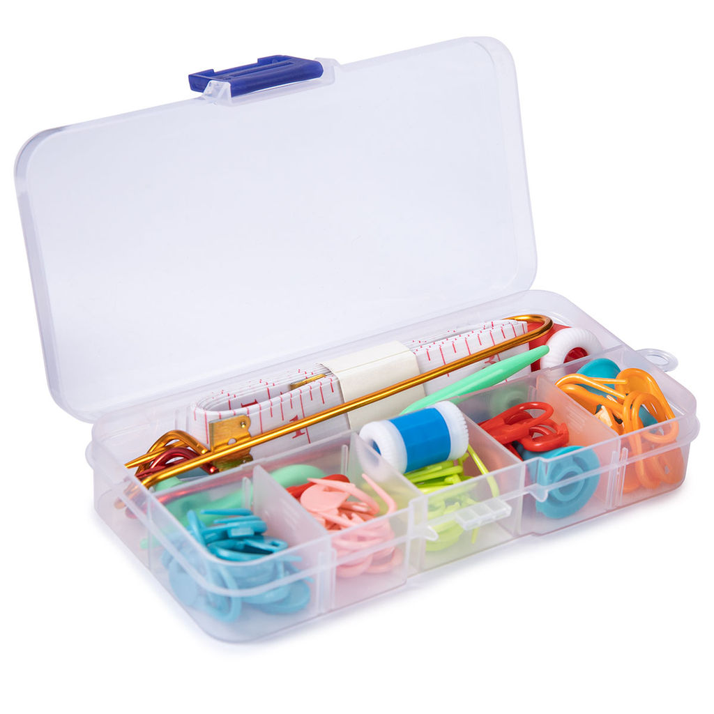 Для вязания Gamma VT-ST01 Набор инструментов для вязания 65 шт в коробочке