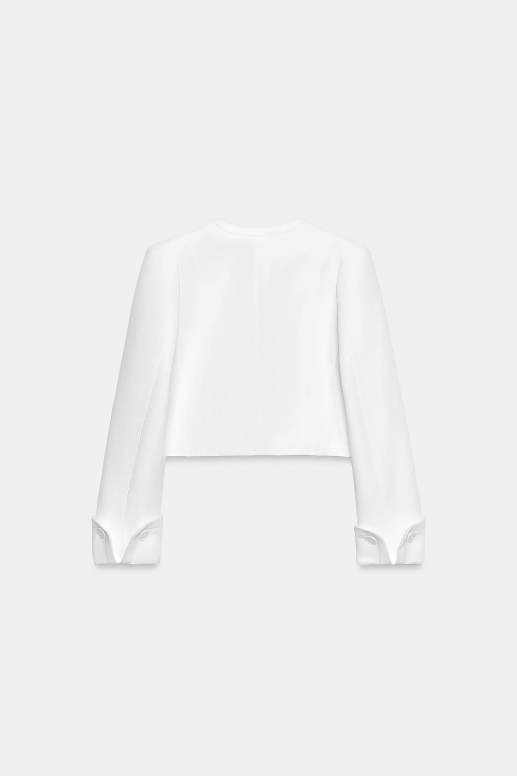 BLAZER CRUZADA ZW COLLECTION / Blanco - Zara фото 6
