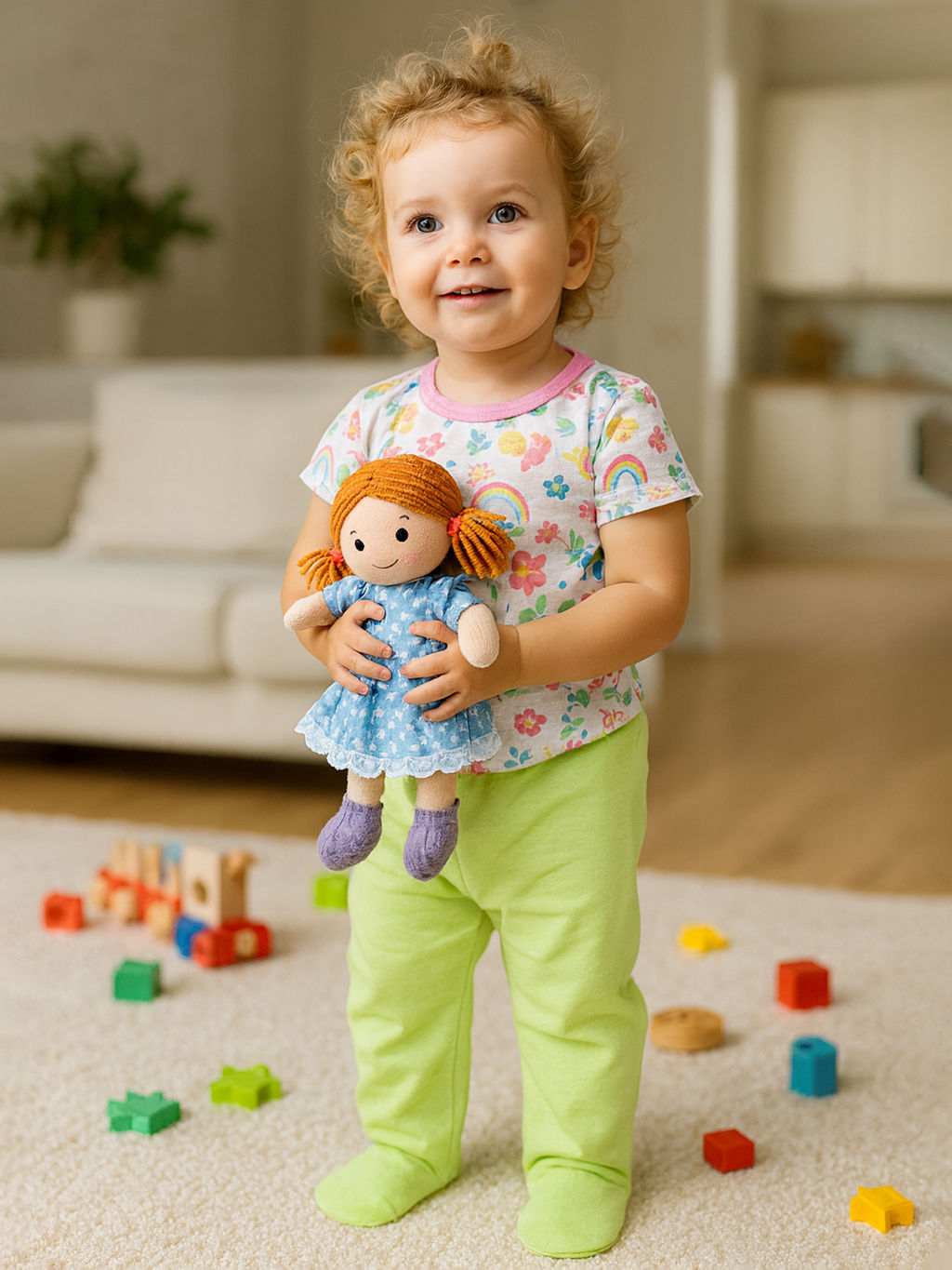 Ползунки короткие салатовые 208 (68, 44)