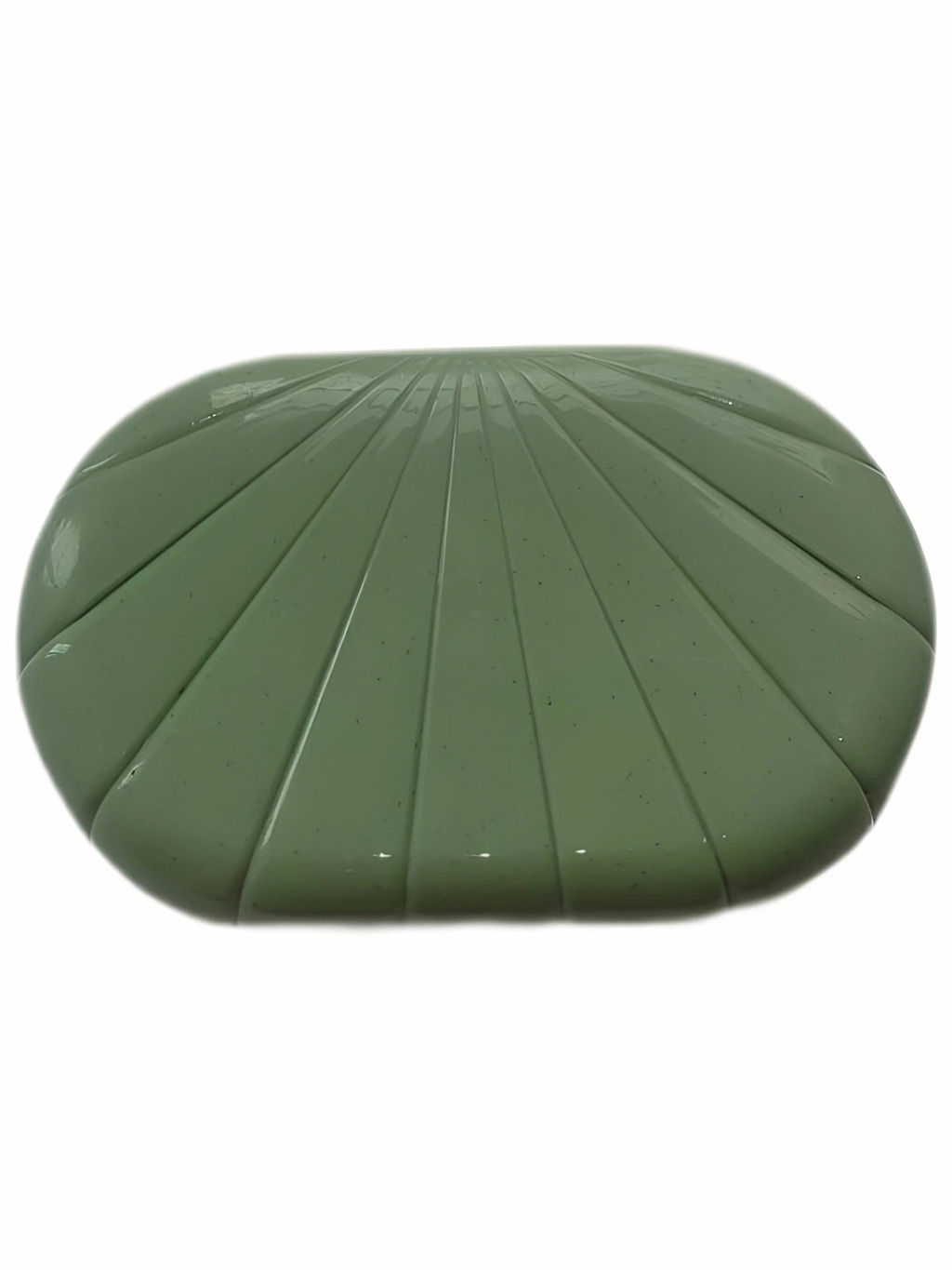 Мыльница дорожная (зеленый мрамор)