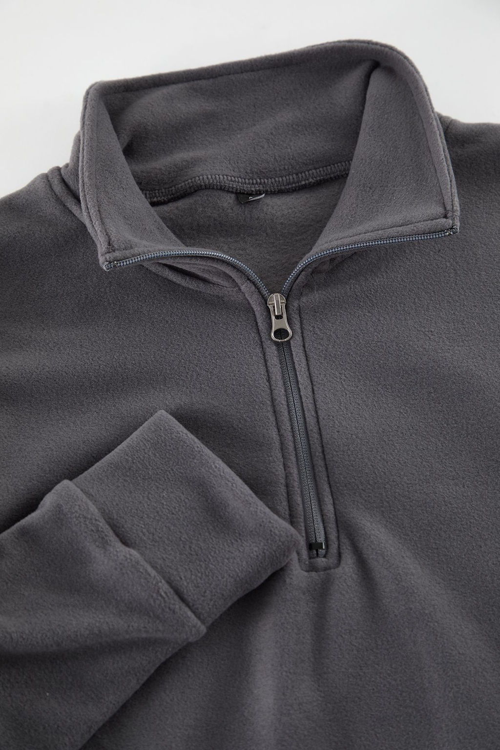 TRENDYOL MAN Saks Regular/Normal Kesim Dik Yaka Anti-Pilling S?cak Tutan/Polar Sweatshirt TMNAW25SW00182 - Trendyolmilla фото 5